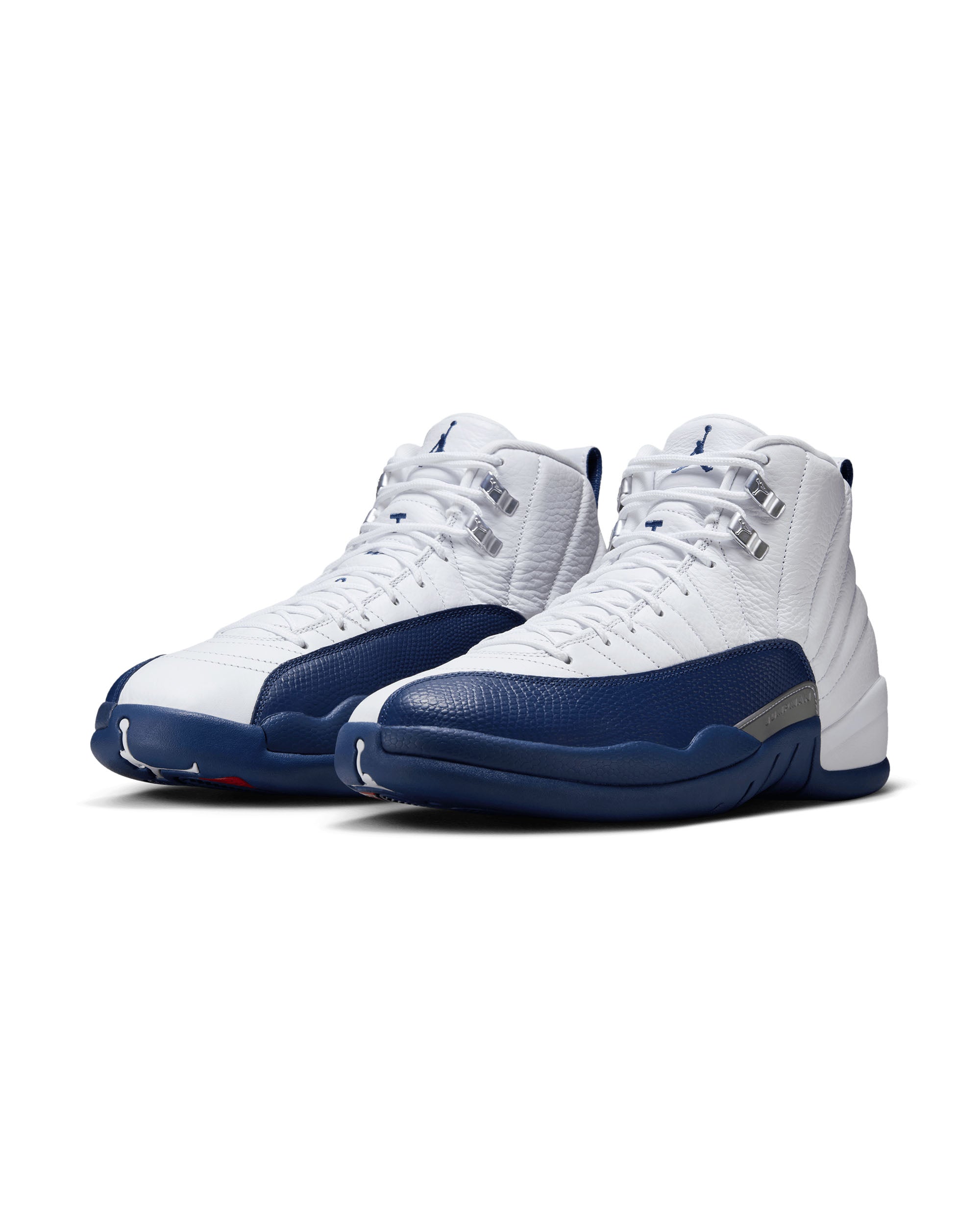 Air Jordan 12 Retro - White / French Blue / Metallic Silver