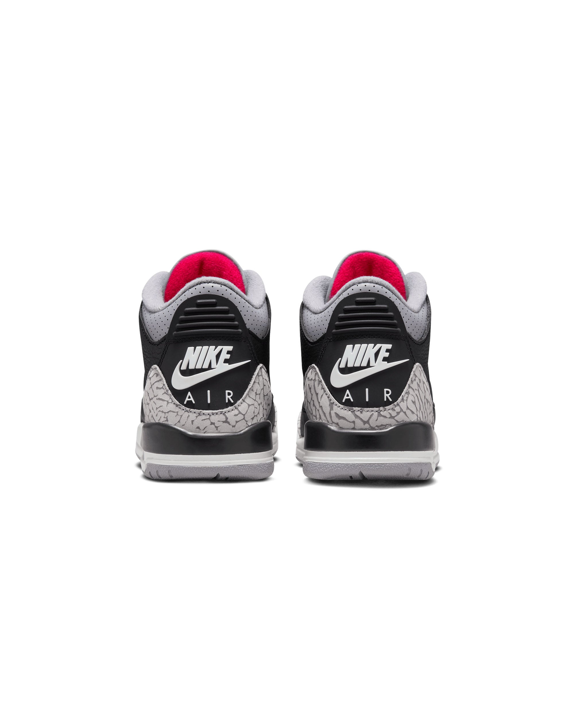Air Jordan 3 Retro GS - Black / Fire Red / Cement
