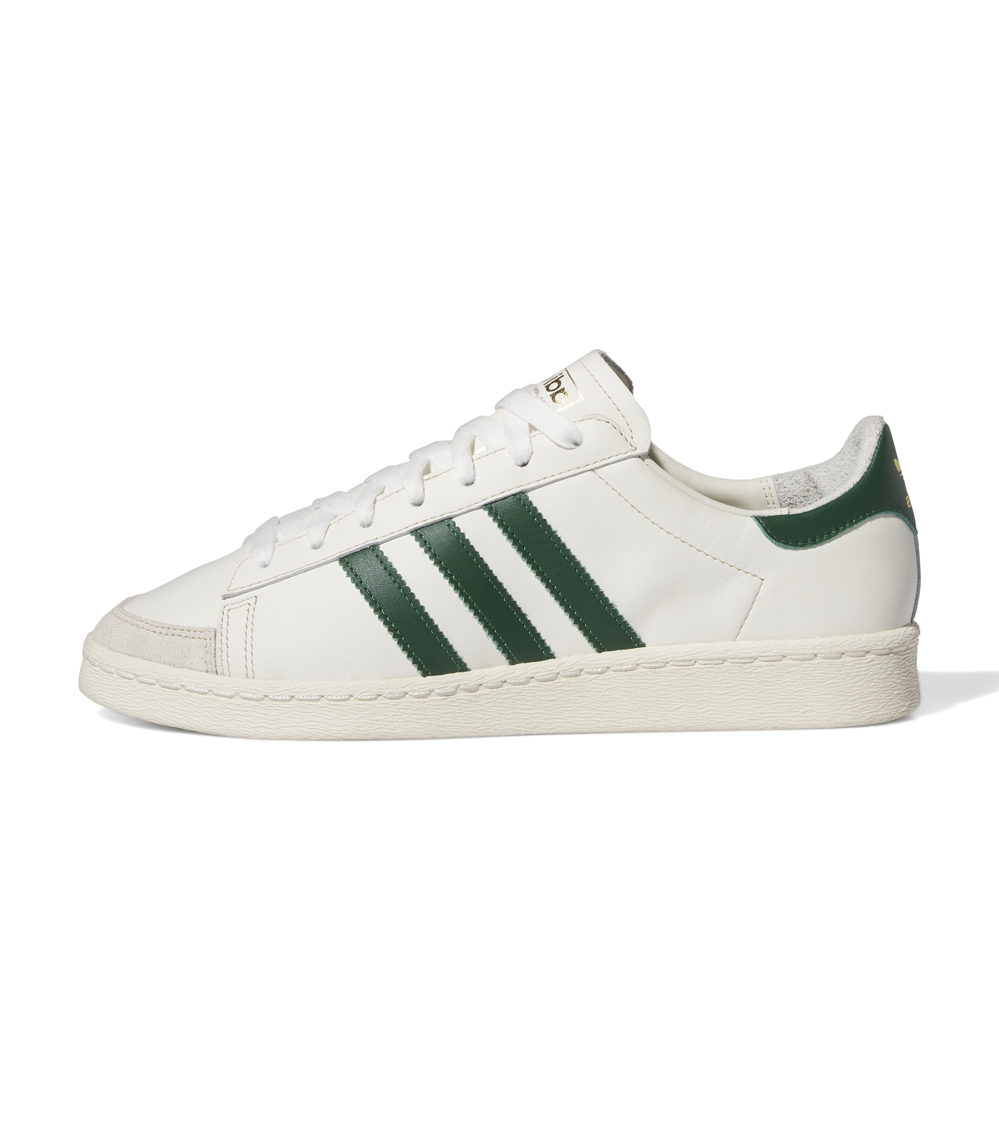 Jabbar Low  - Off White / Dark Green / Cream White