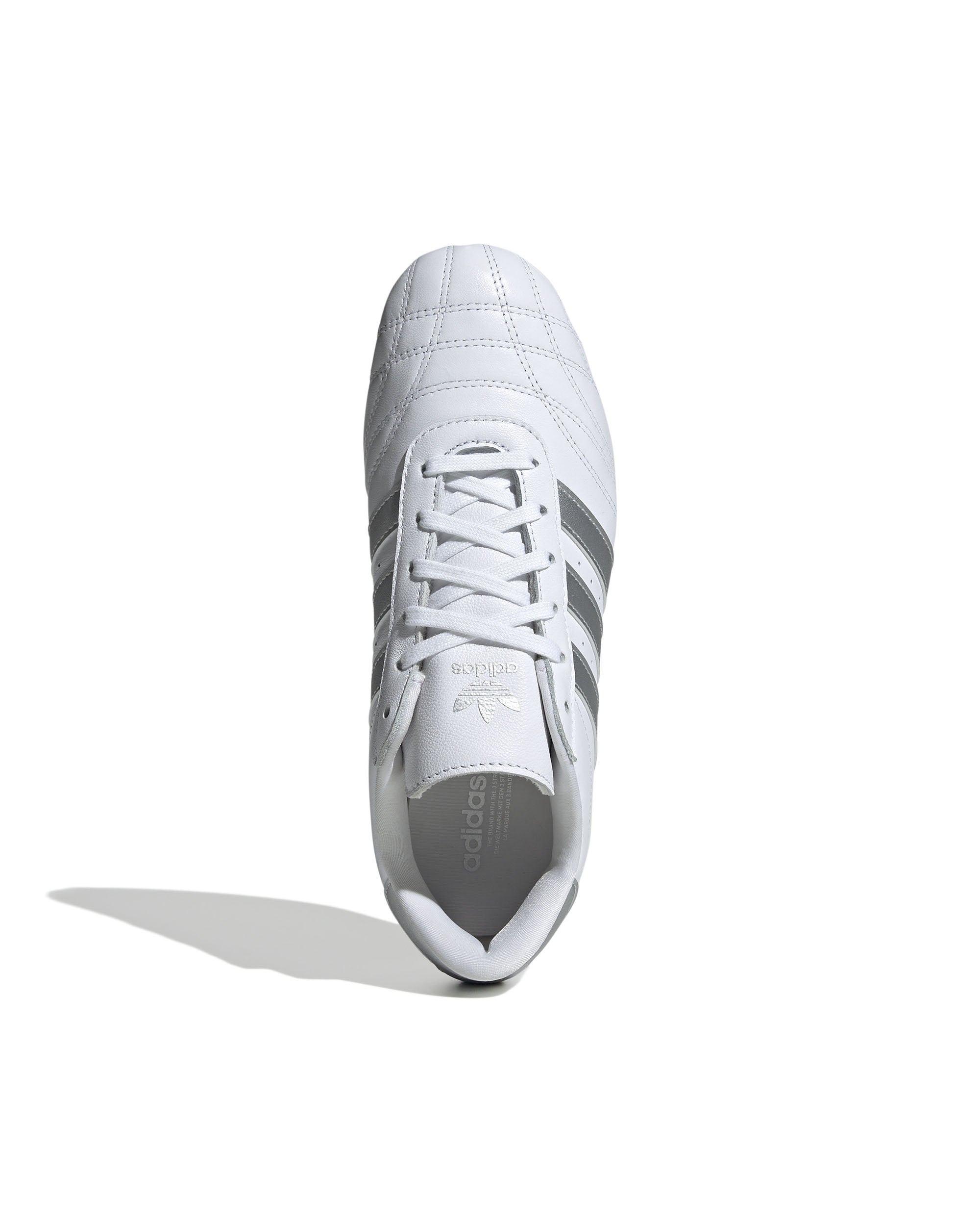 Womens Taekwondo Laced - Cloud White / Silver Metallic / Gum
