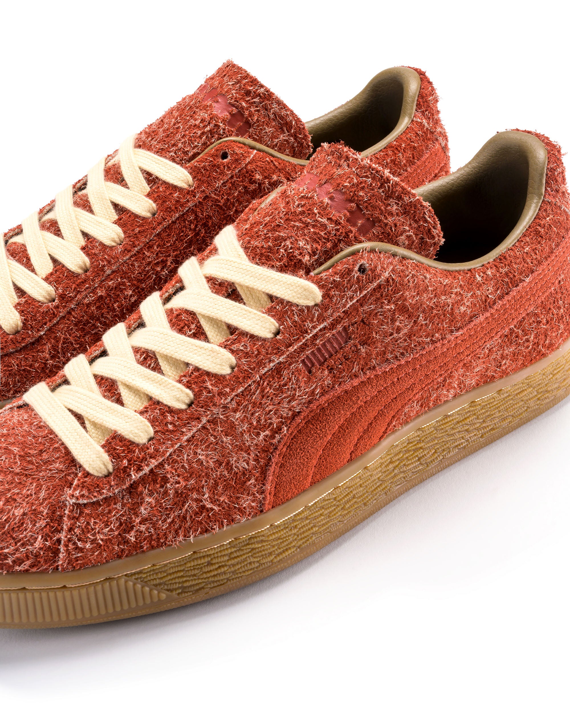 Danielle Cathari Fuzzy Sneaker - Mars Red