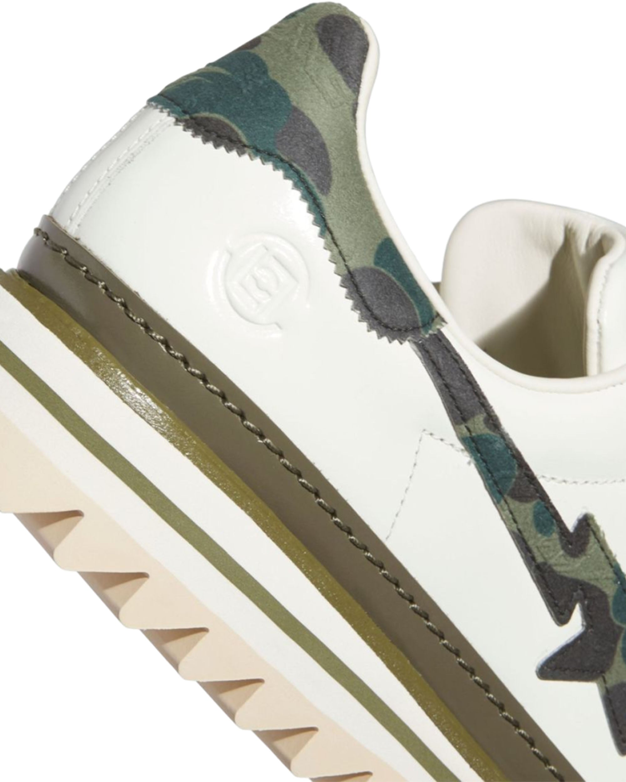 CLOT x BAPE Superstar - Off White / Branch / Olive