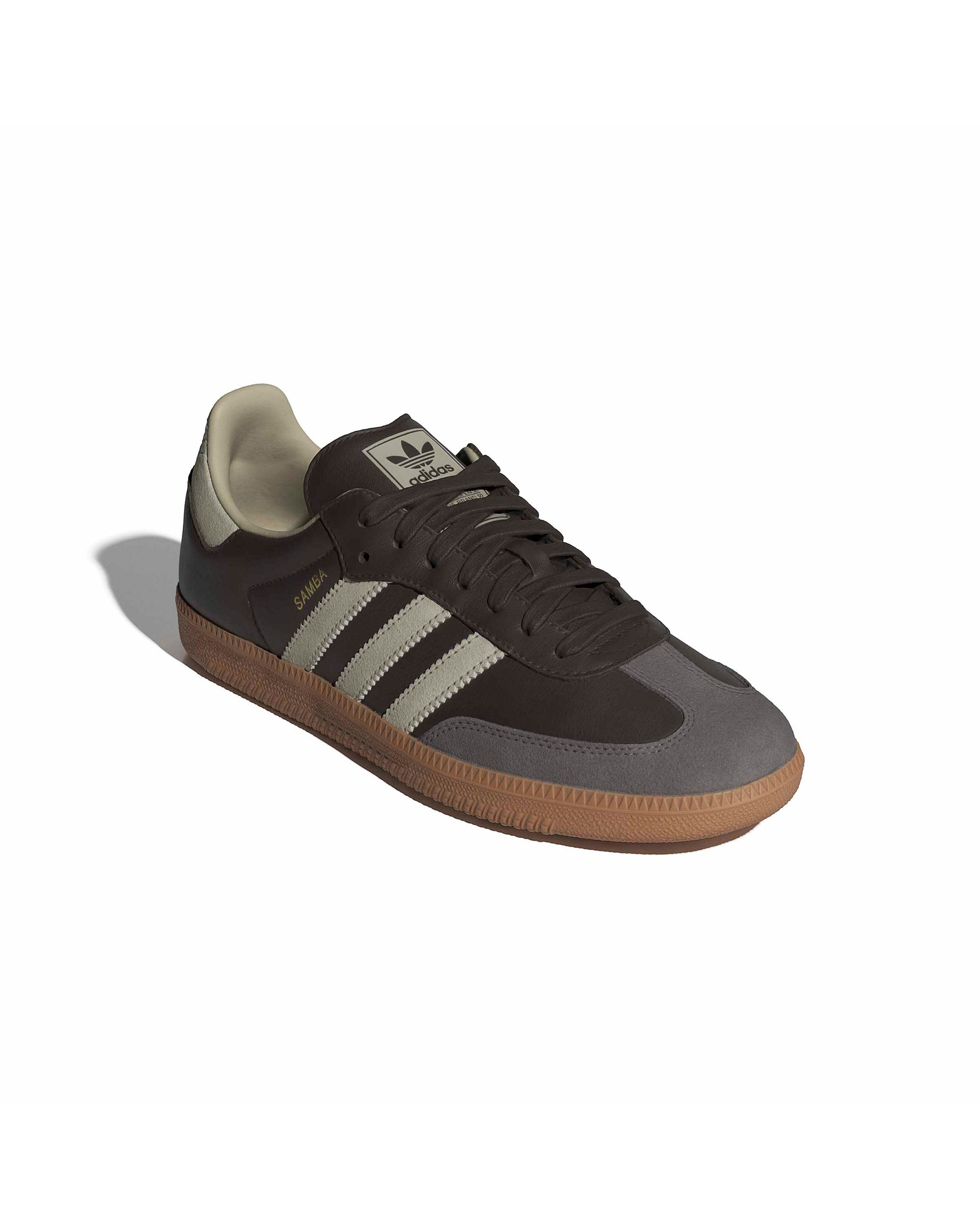 Samba OG - Brown / Putty Grey / Gold