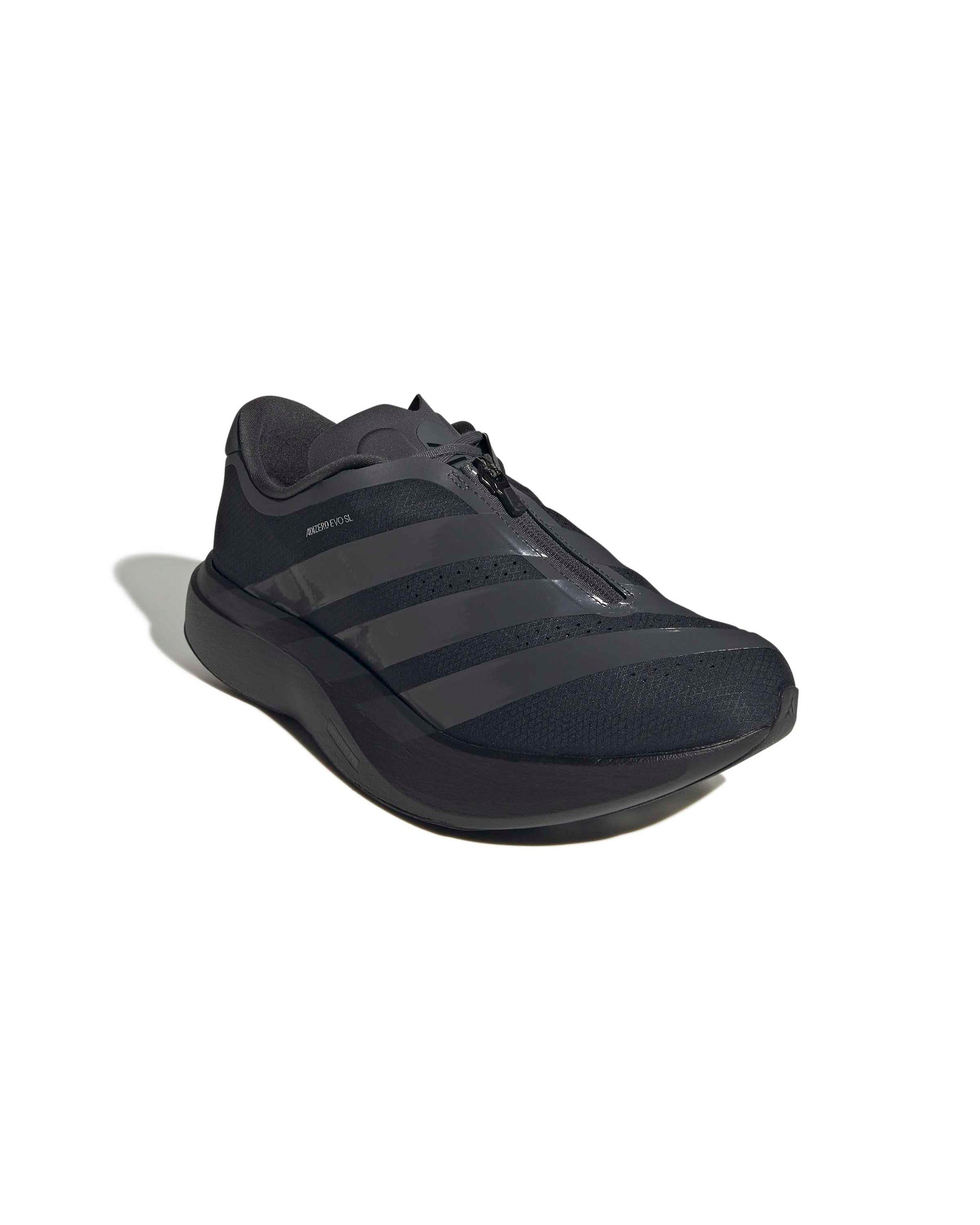 Adizero Evo SL ZIP - Black / Grey Six / Silver