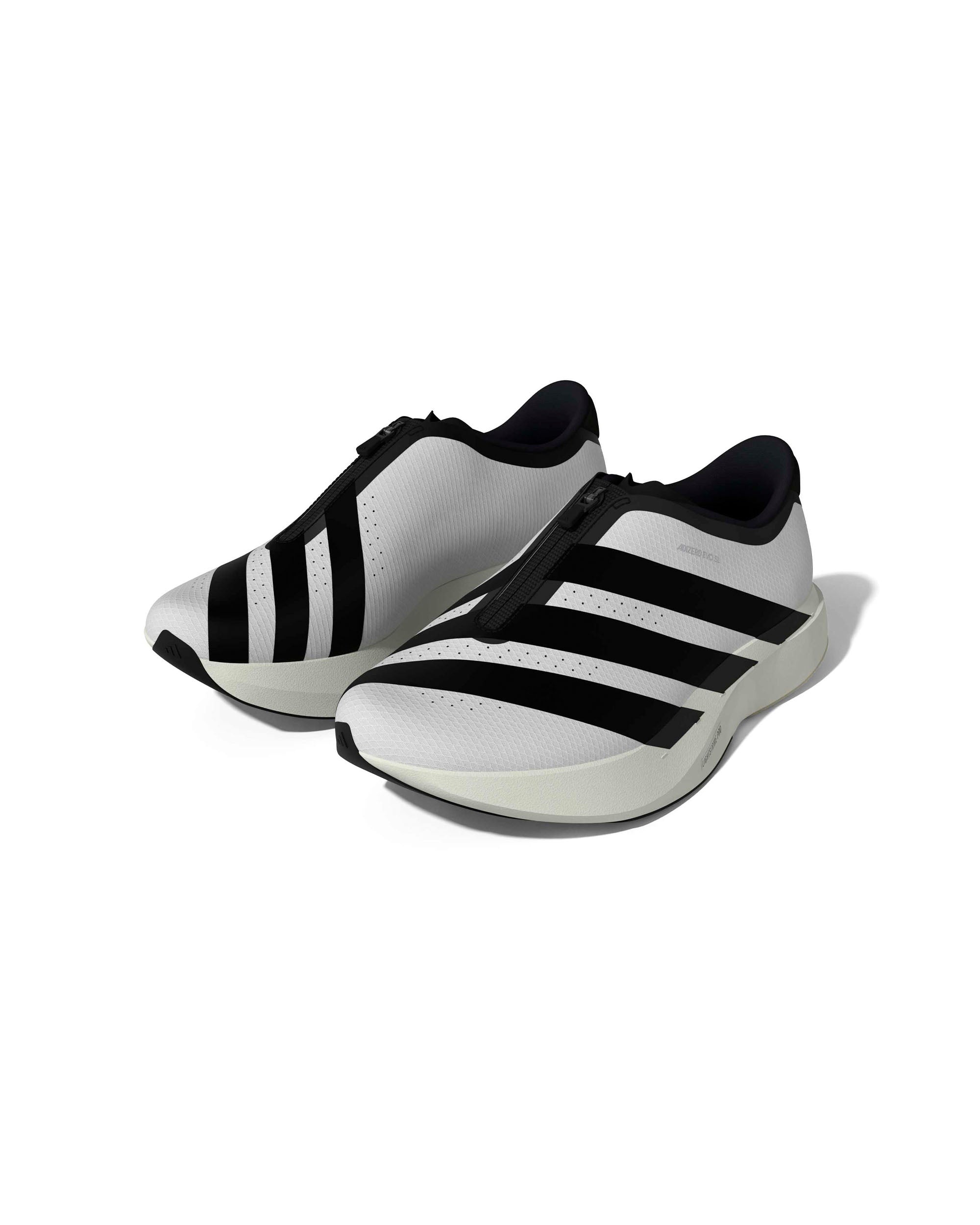 Adizero Evo SL ZIP - White / Black / Silver