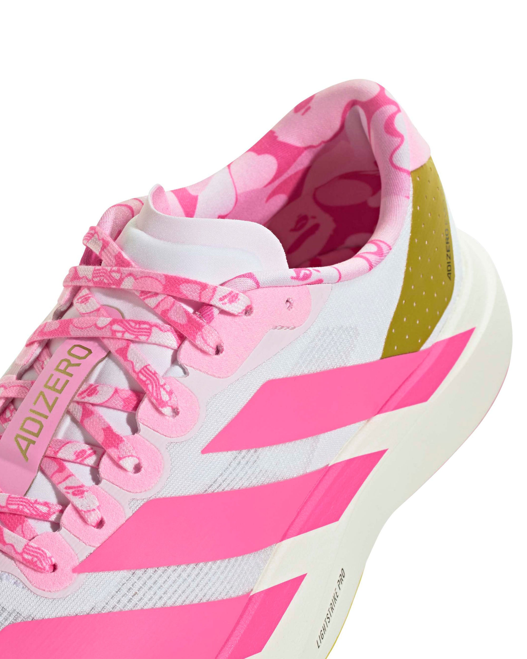 BAPE Adizero Evo SL - White / Gold / Off White