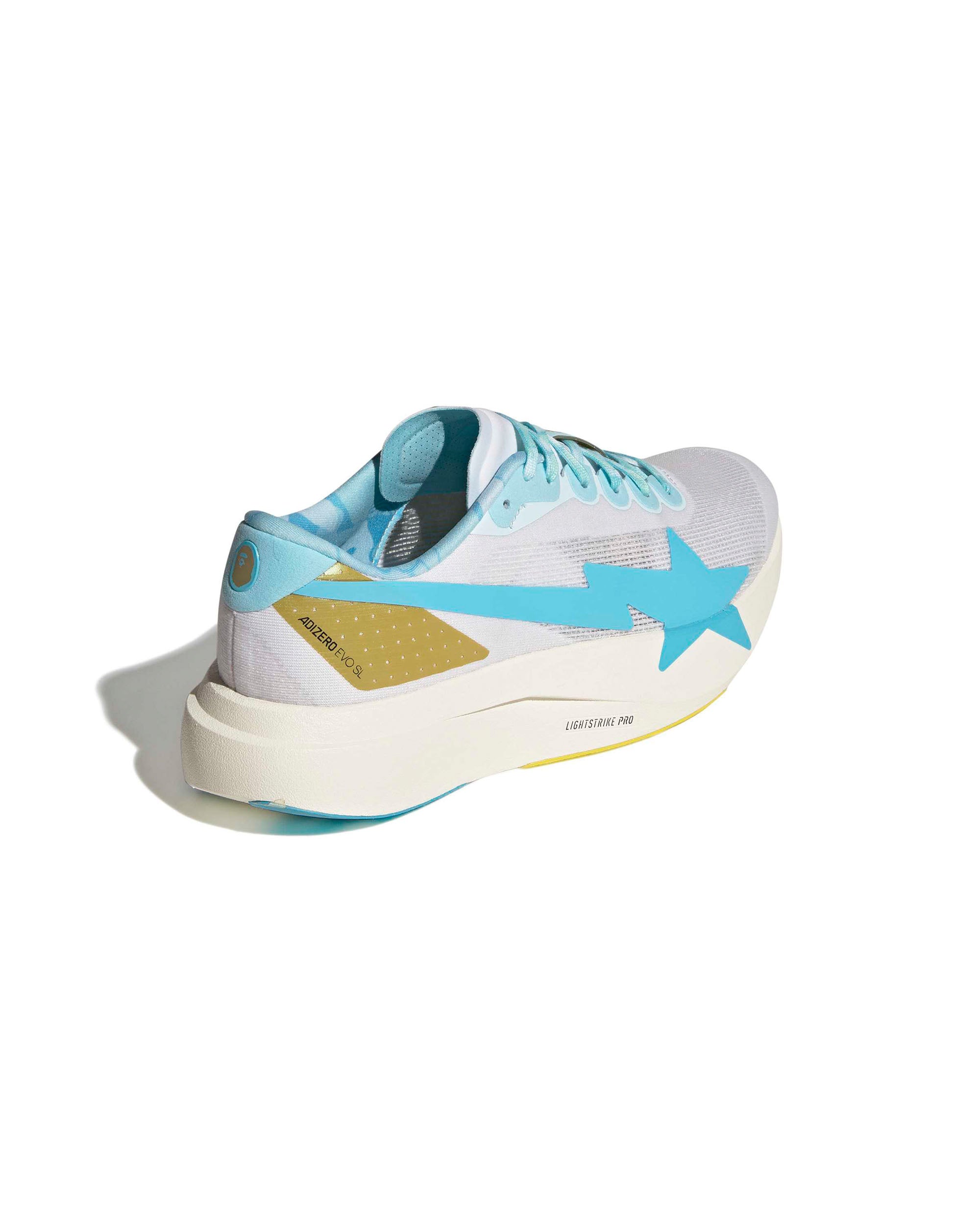 BAPE Adizero Evo SL - White / Gold / Off White