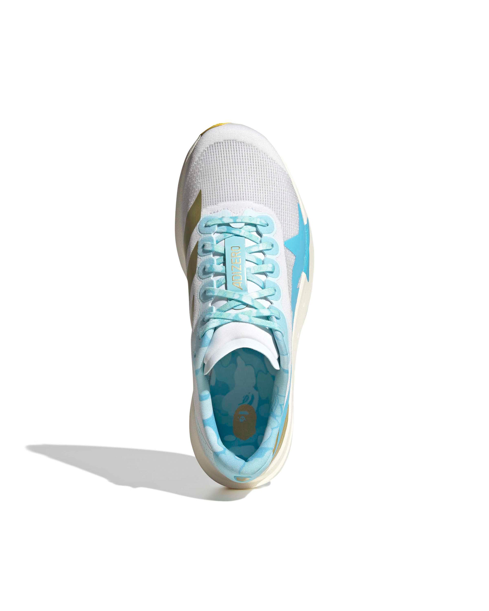 BAPE Adizero Evo SL - White / Gold / Off White