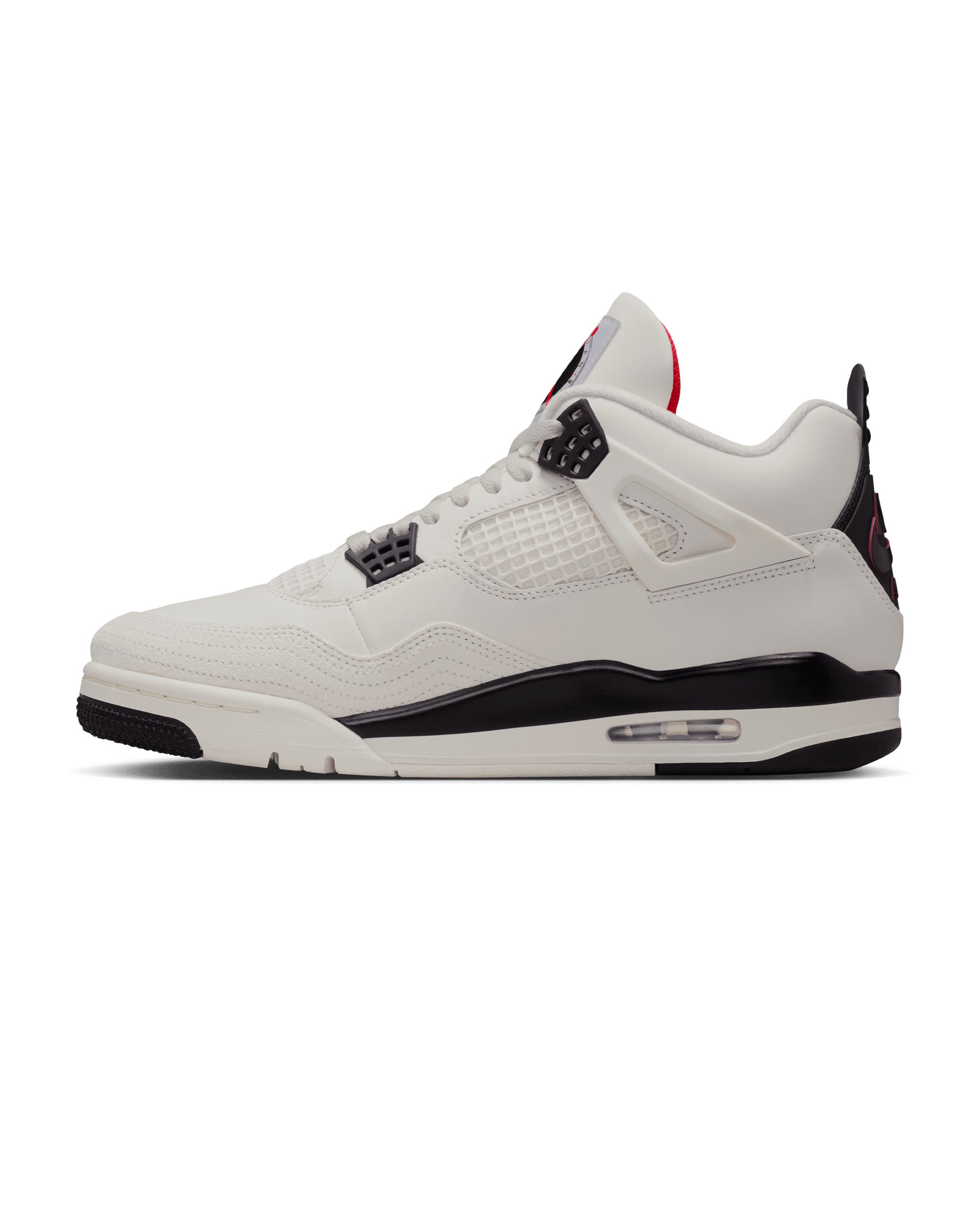 Air Jordan 4 OG FC - Sail / Black / University Red