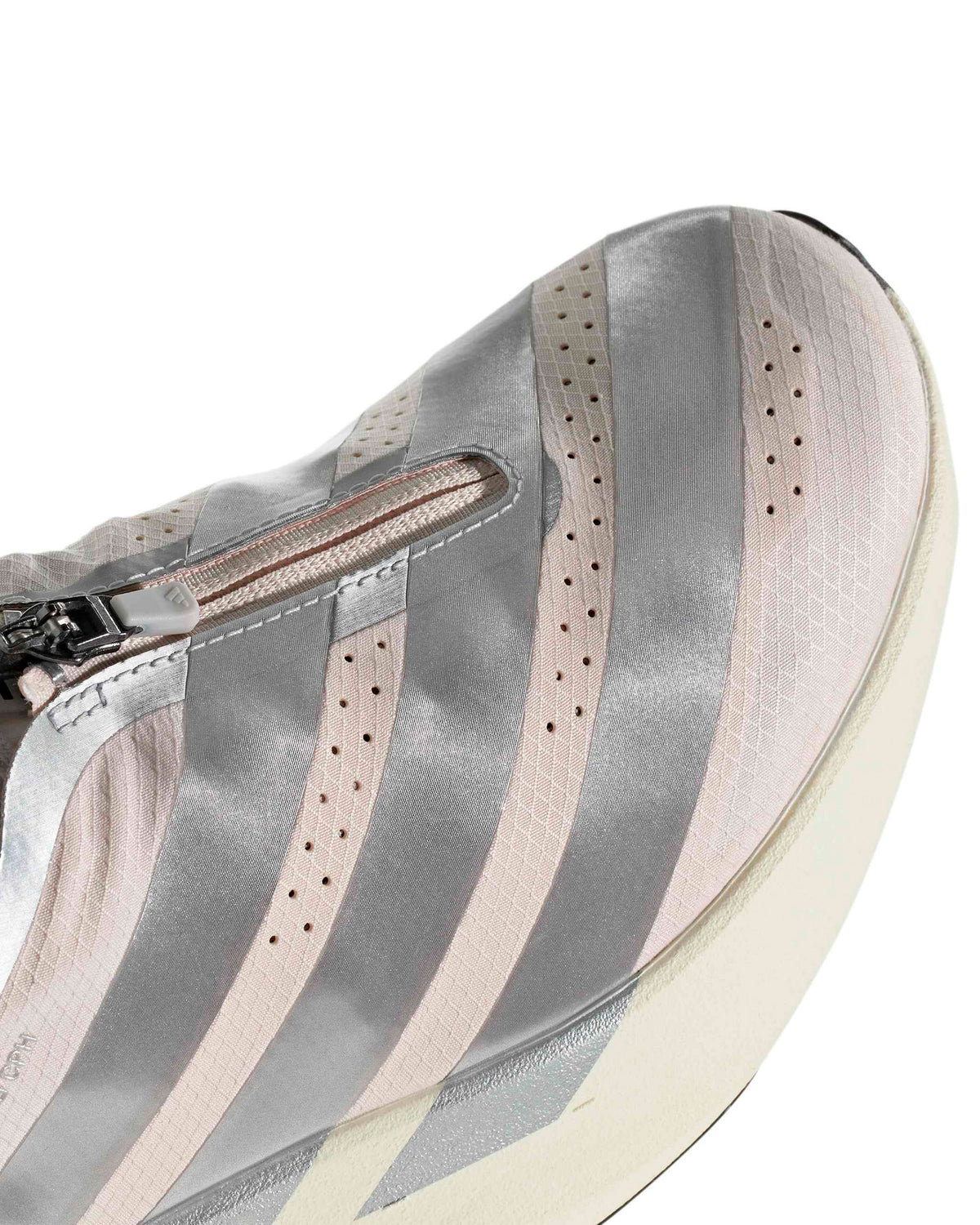 Naked Copenhagen Adizero Evo SL Zip - Sandy Pink / Silver Metallic / Off White