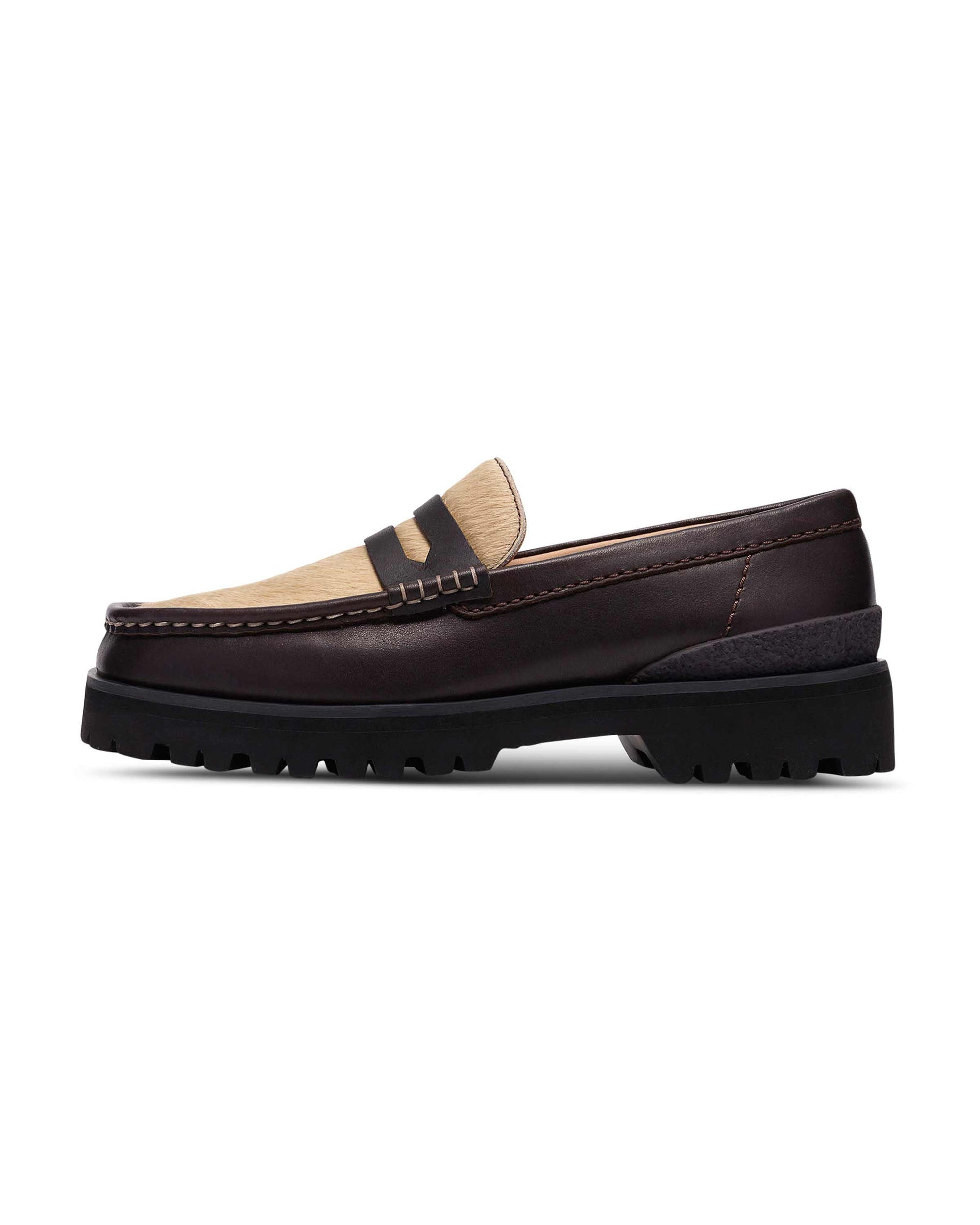 Yukoner Penny - Brown Combi Leather