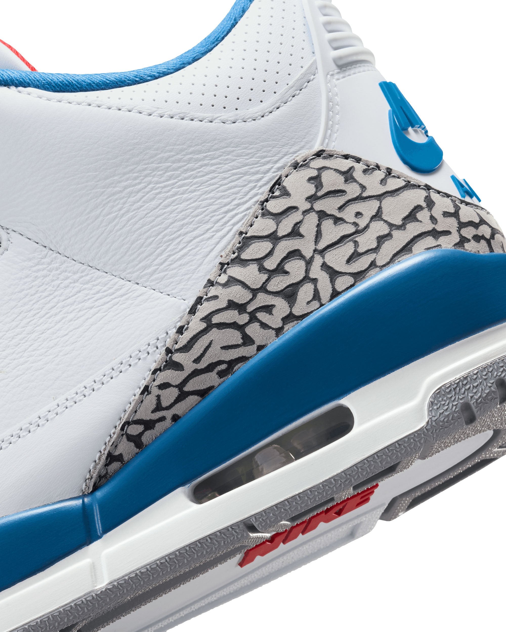 Air Jordan 3 Retro OG "True Blue" - White / True Blue