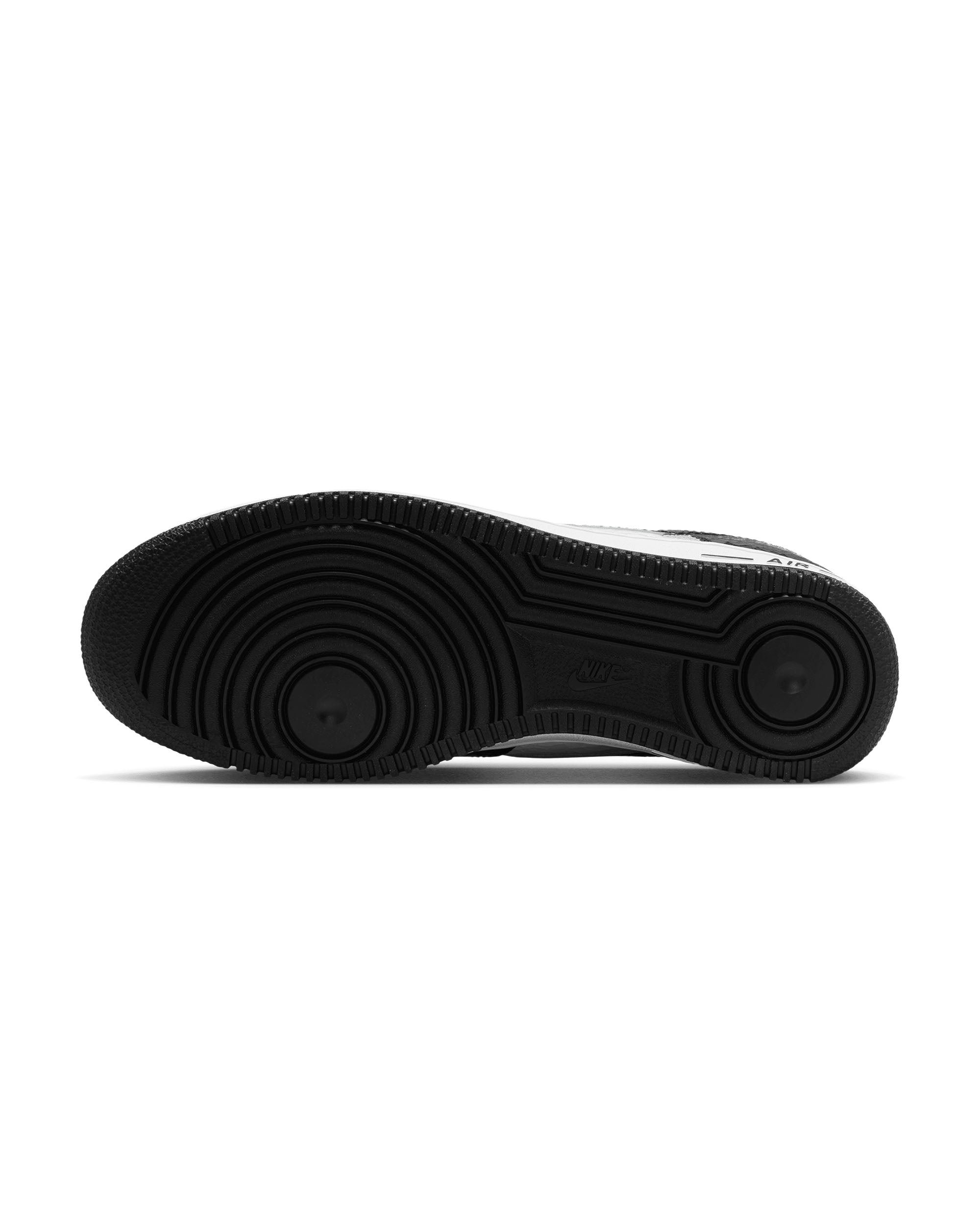 Air Force 1 Cracked Leather - Black / White