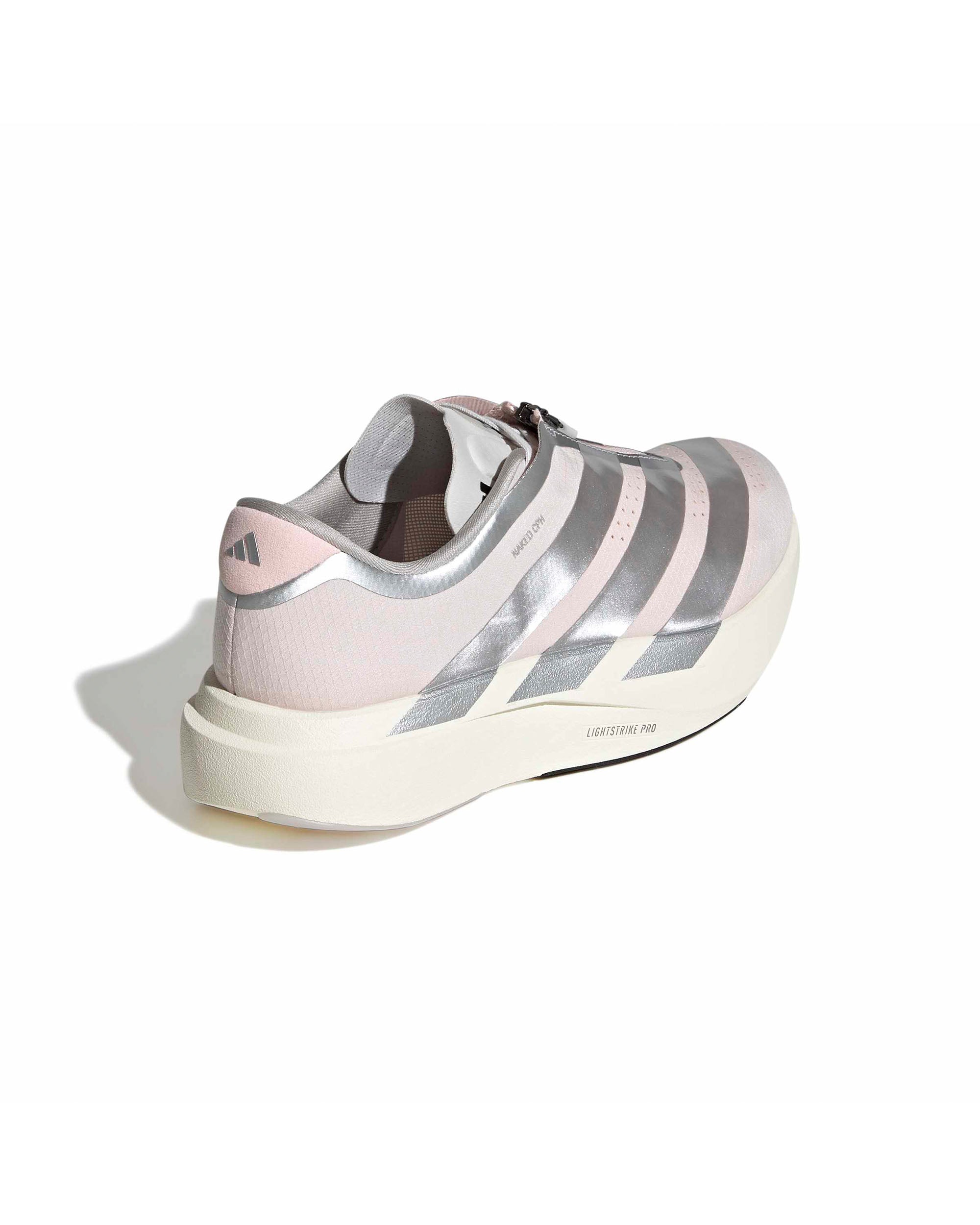 Naked Copenhagen Adizero Evo SL Zip - Sandy Pink / Silver Metallic / Off White