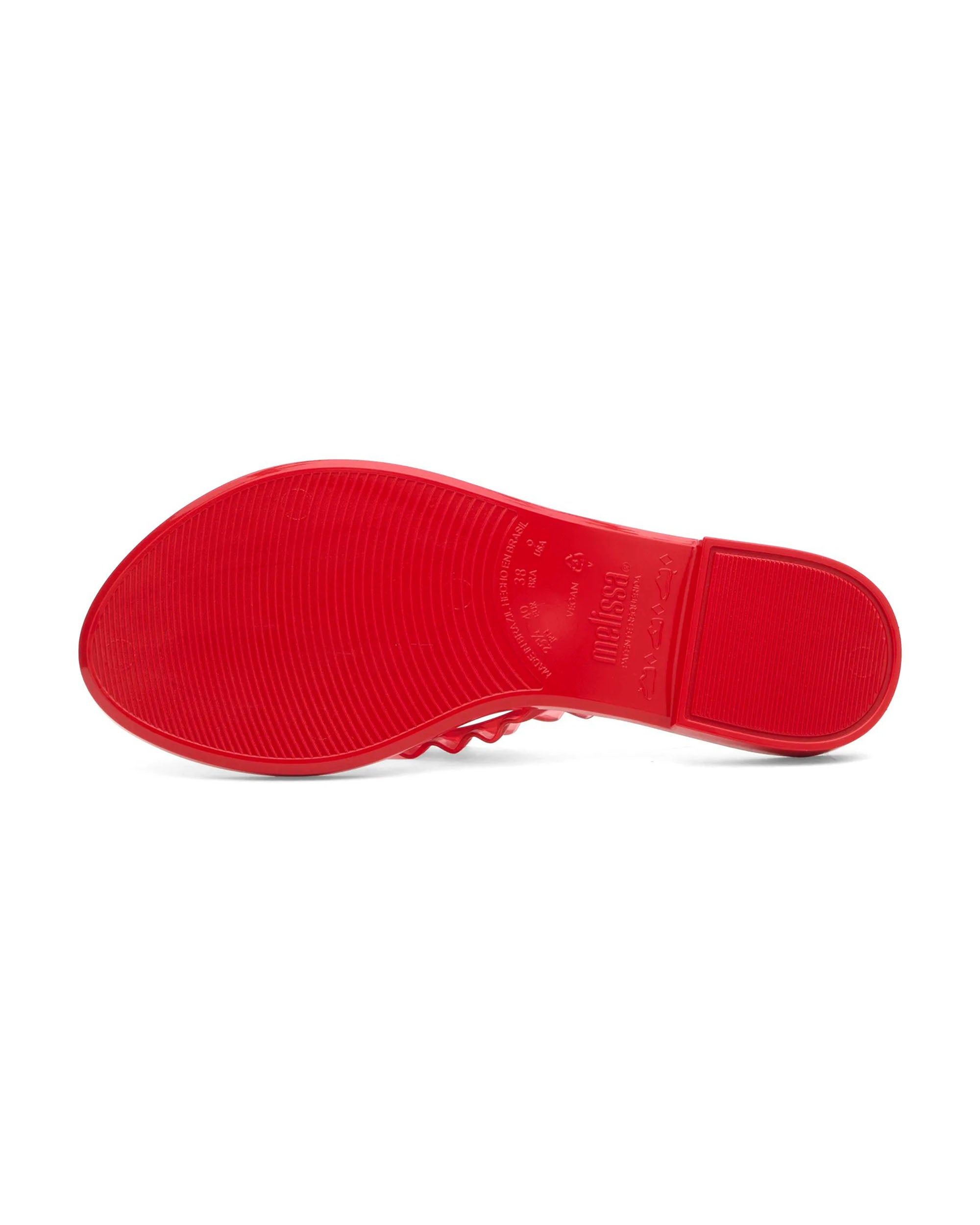 Ganni Flip Flop Slim - Red