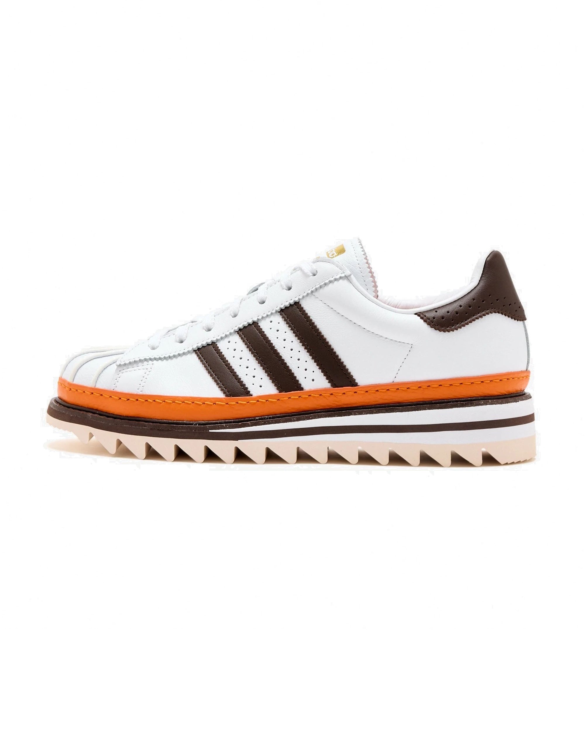 CLOT Superstar - Coffee / Orange
