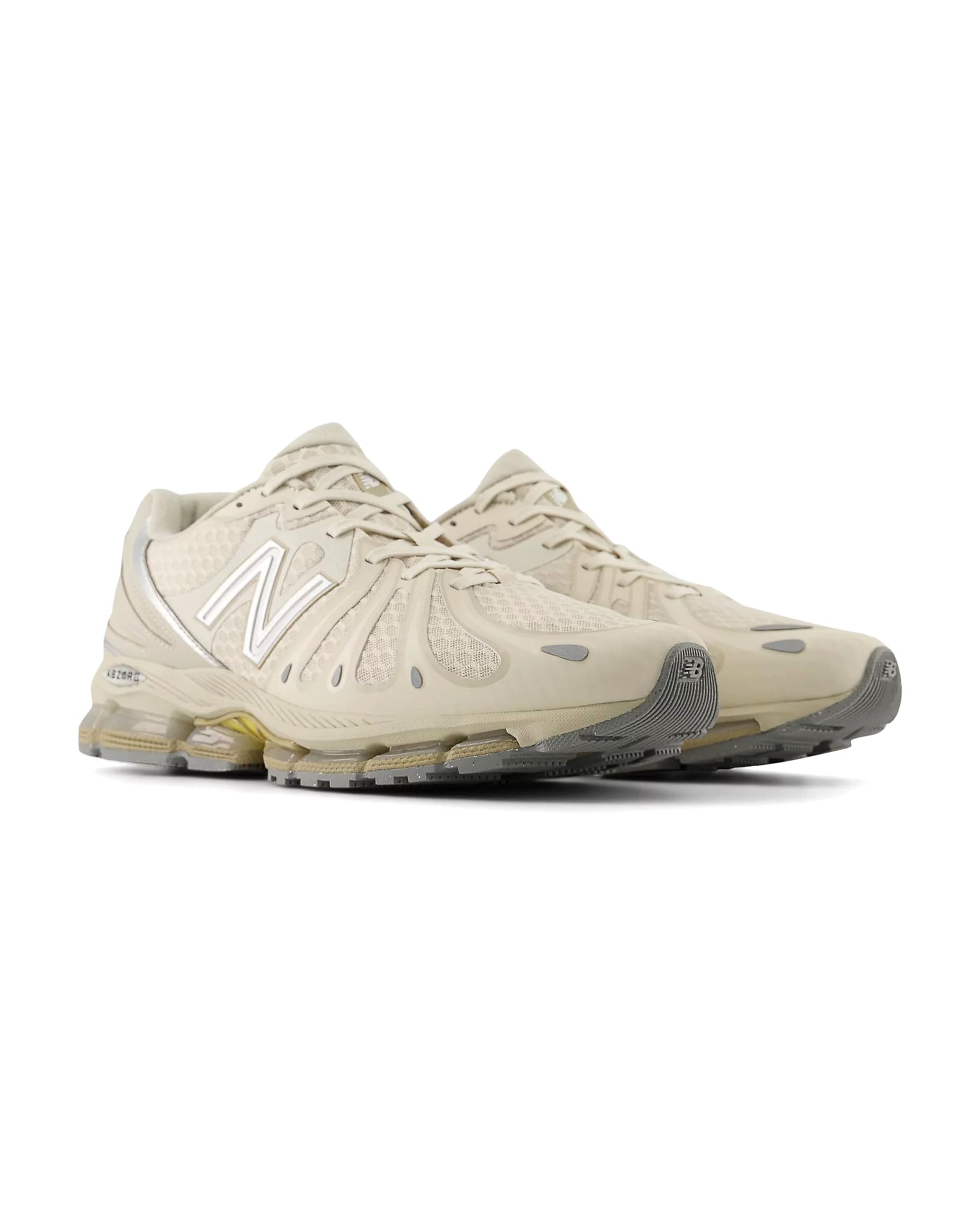 U1890 - Linen / Punch Yellow