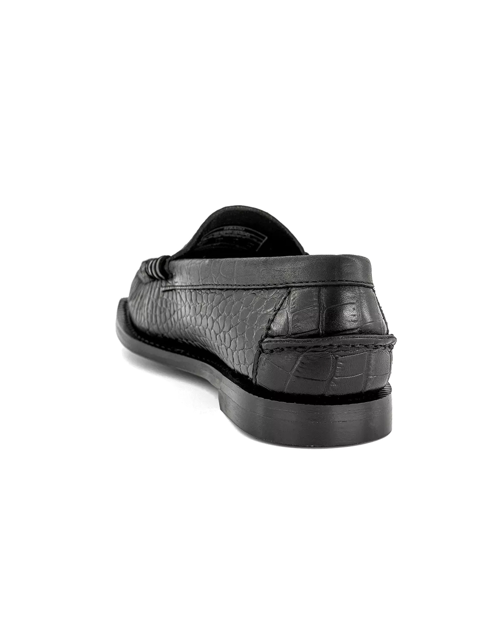 Women's Madison Crocodile - Black