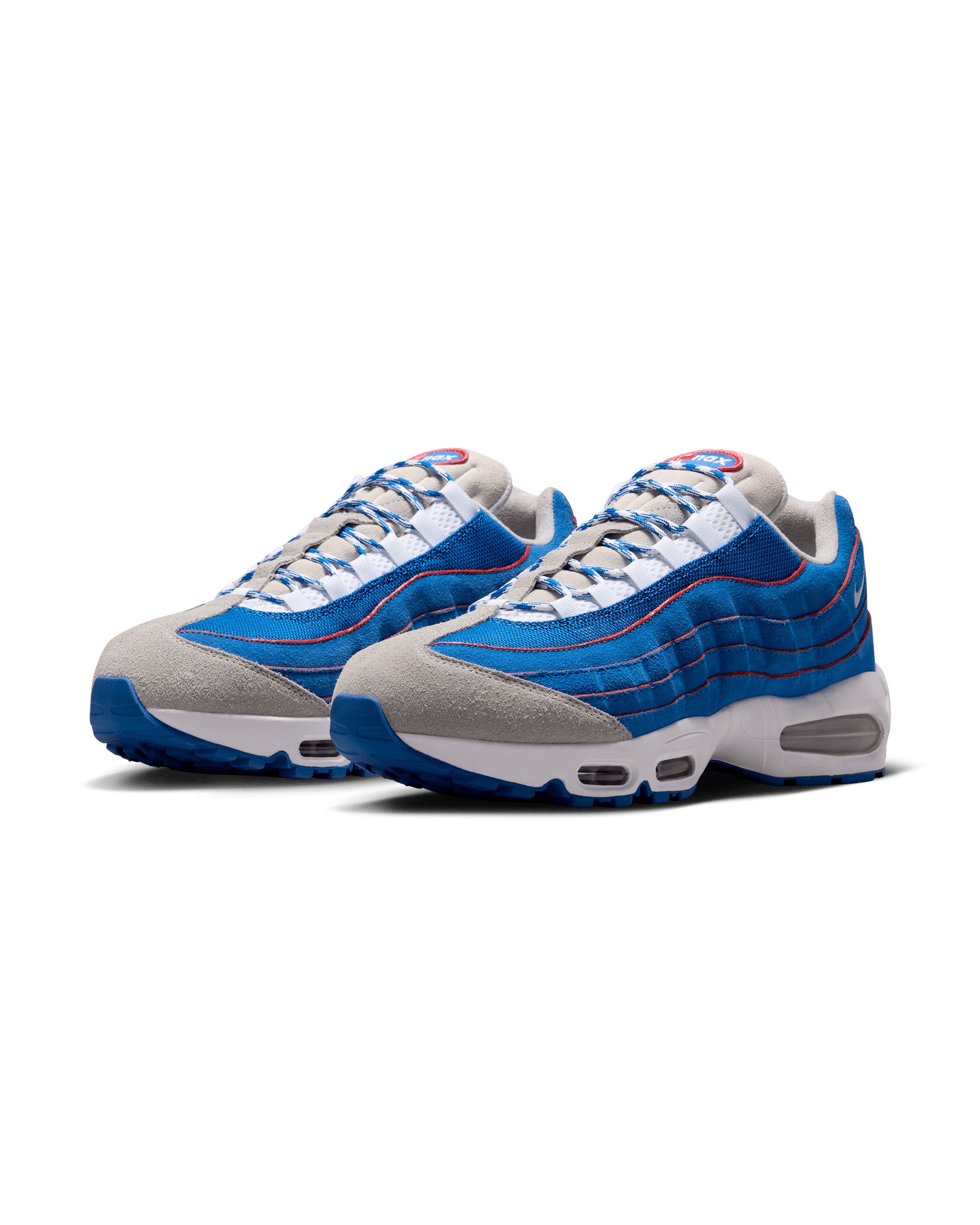 Air Max 95 Big Bubble - Blue Sapphire / Metallic Silver