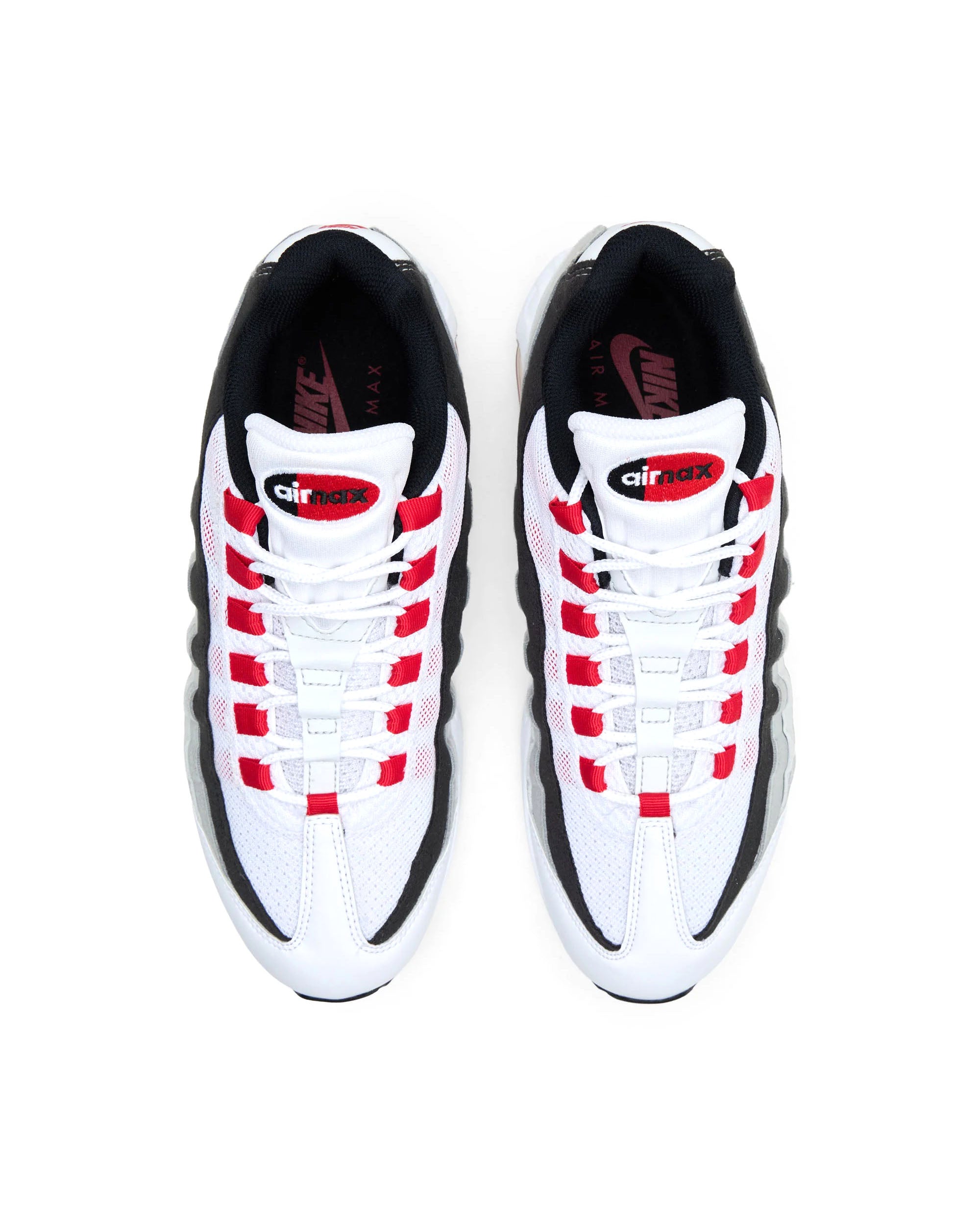 Air Max 95 Premium - White / Comet Red / Neutral Grey