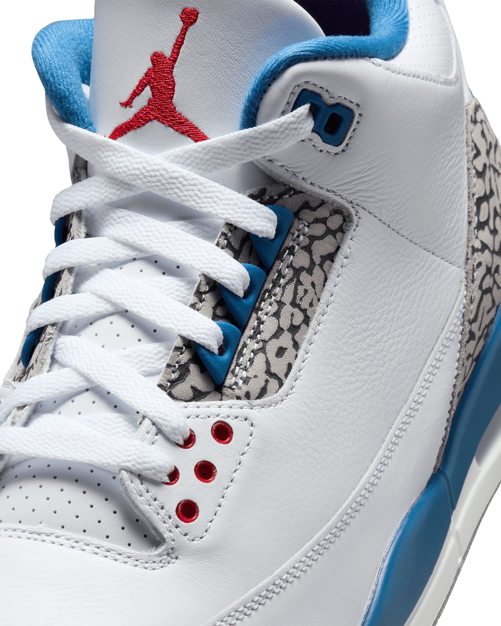 Air Jordan 3 Retro OG "True Blue" - White / True Blue