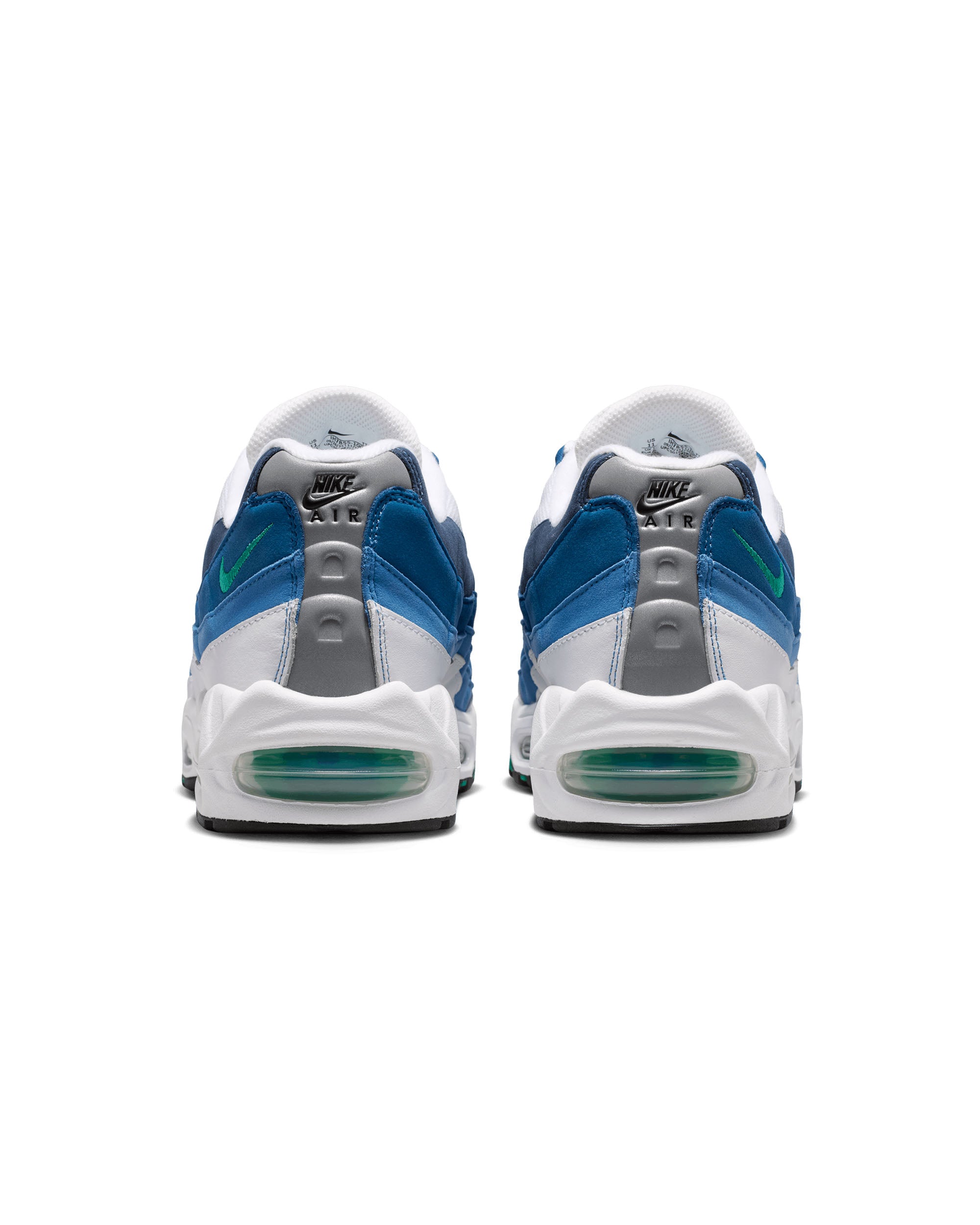 Nike Air Max 95 OG - White / Emerald Green / Lake Blue