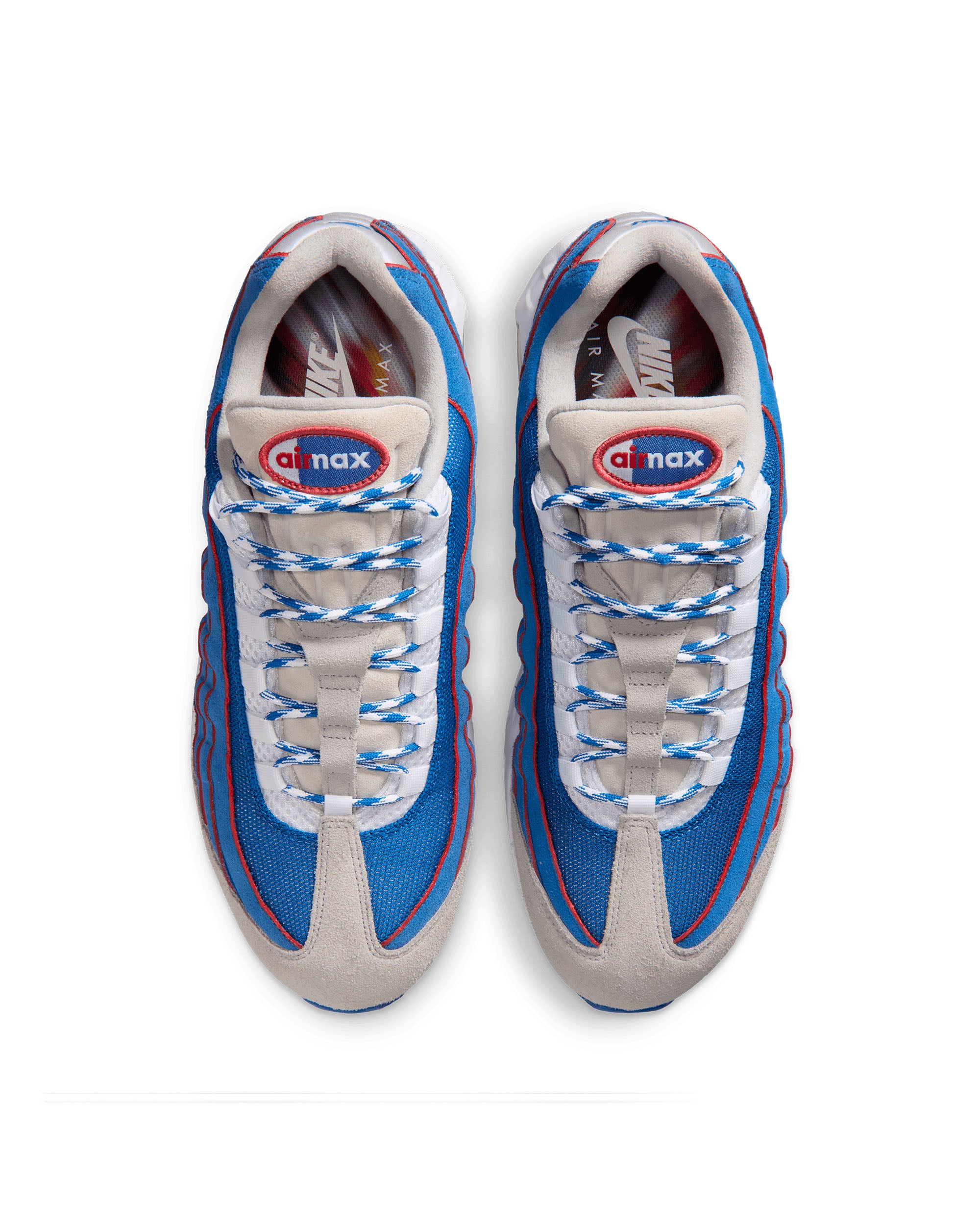 Air Max 95 Big Bubble - Blue Sapphire / Metallic Silver
