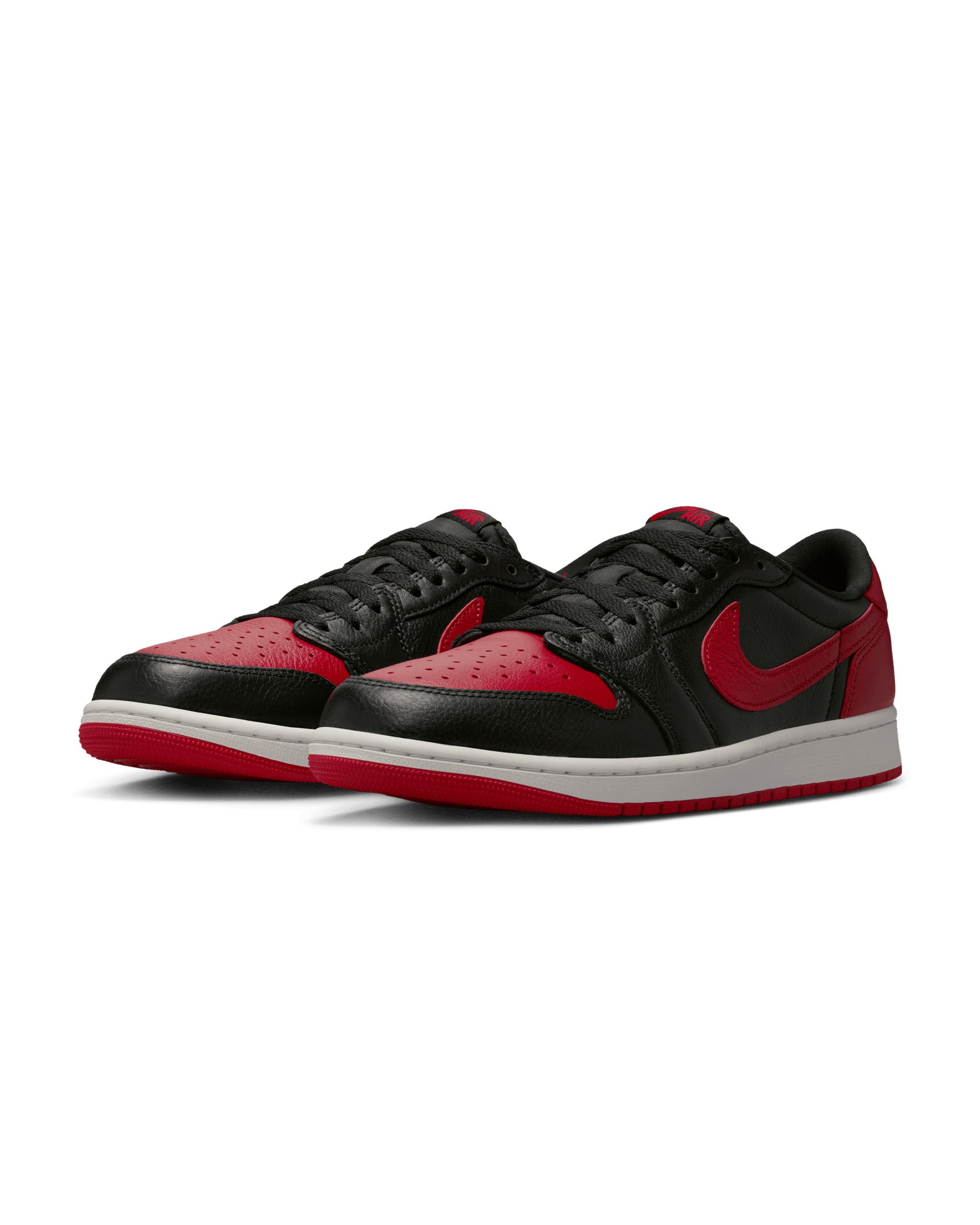 Air Jordan 1 Retro Low OG - Black / Varsity Red / Noir