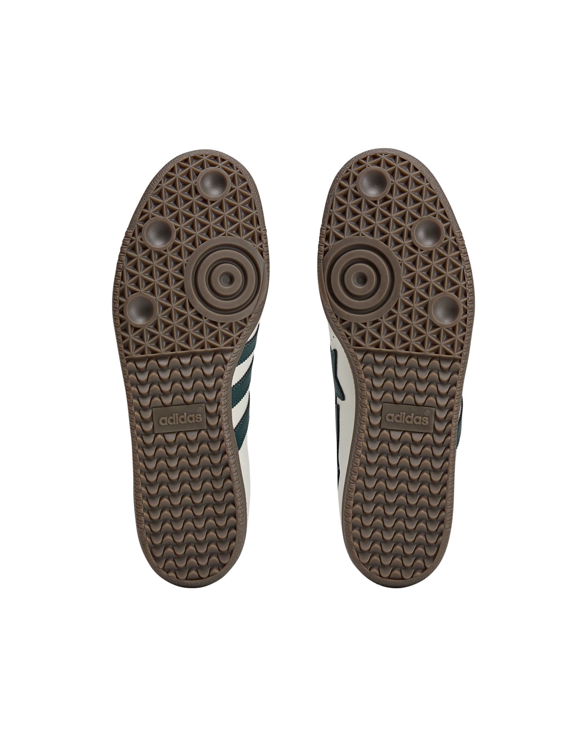 BAPE Samba - White / Green / Gum