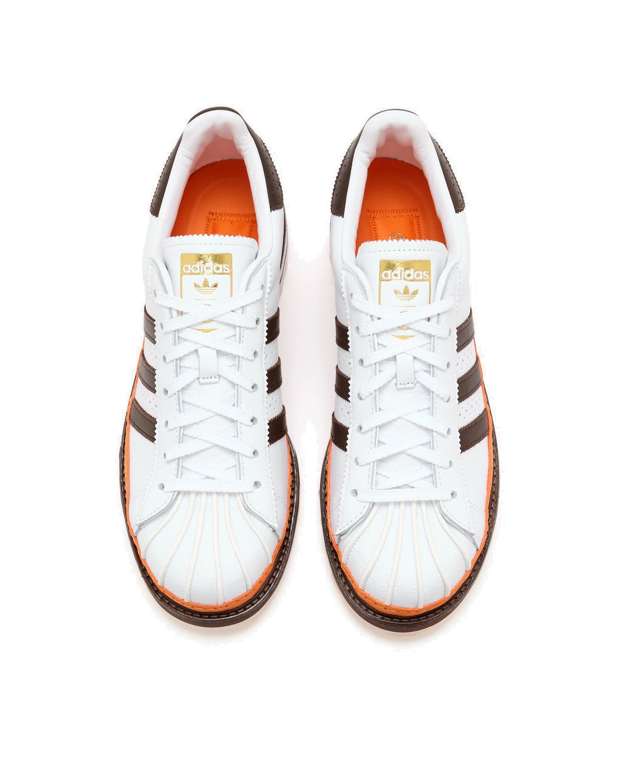CLOT Superstar - Coffee / Orange