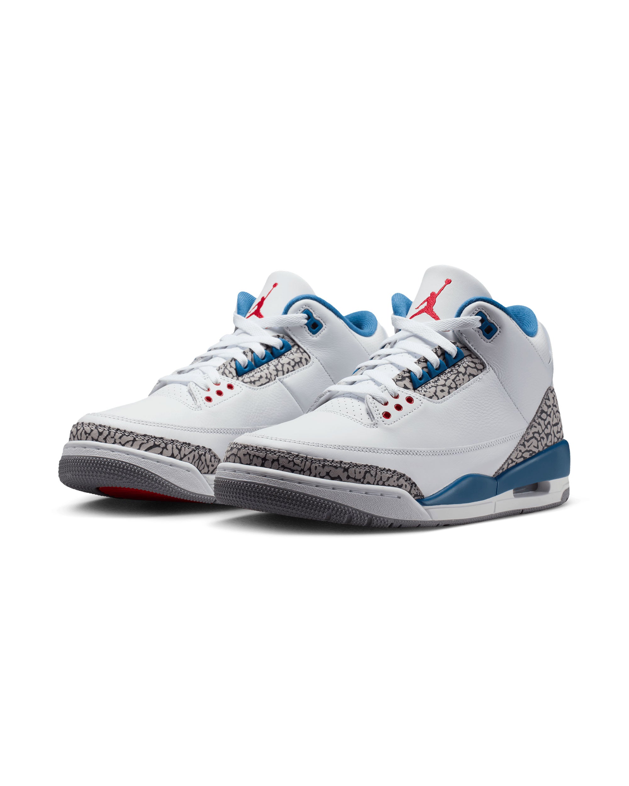 Air Jordan 3 Retro OG "True Blue" - White / True Blue