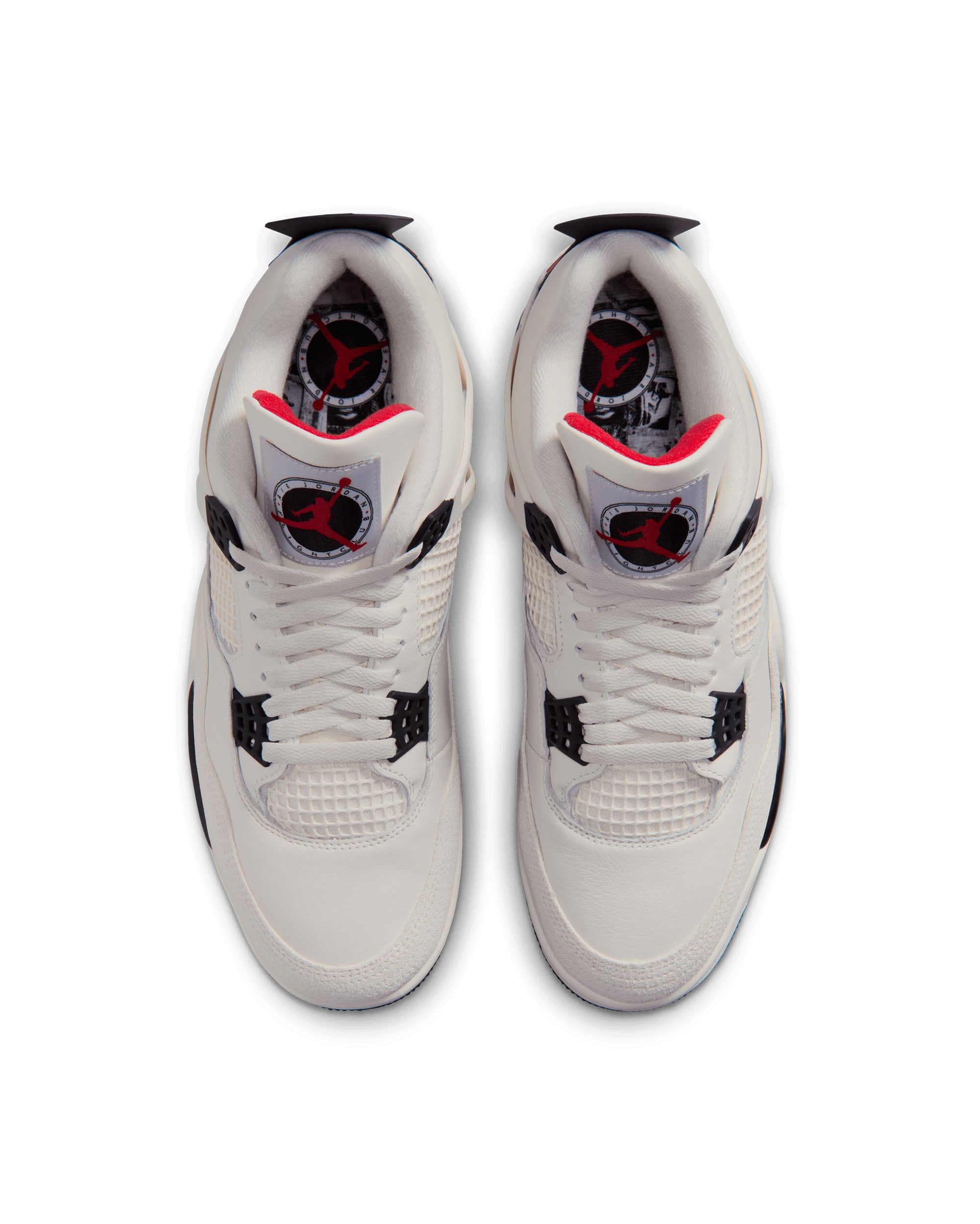 Air Jordan 4 OG FC - Sail / Black / University Red