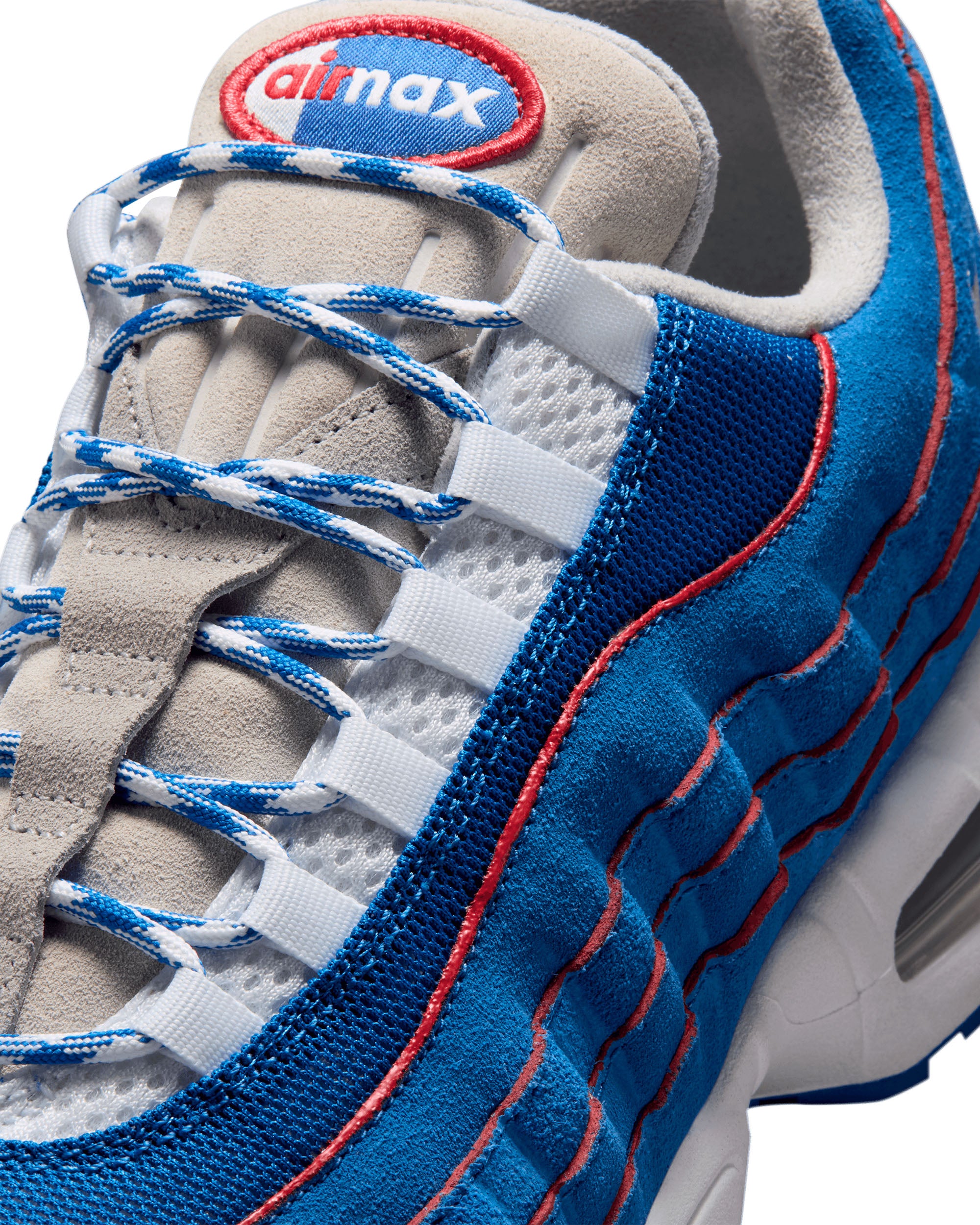 Air Max 95 Big Bubble - Blue Sapphire / Metallic Silver
