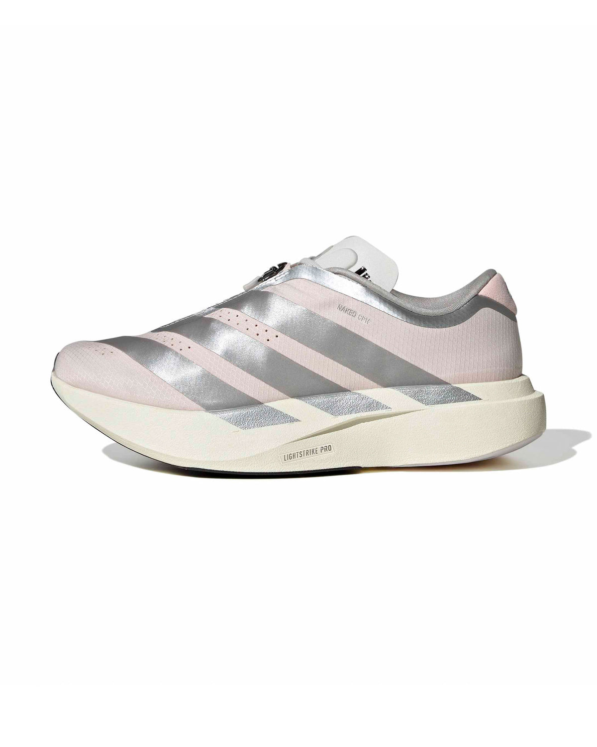 Naked Copenhagen Adizero Evo SL Zip - Sandy Pink / Silver Metallic / Off White