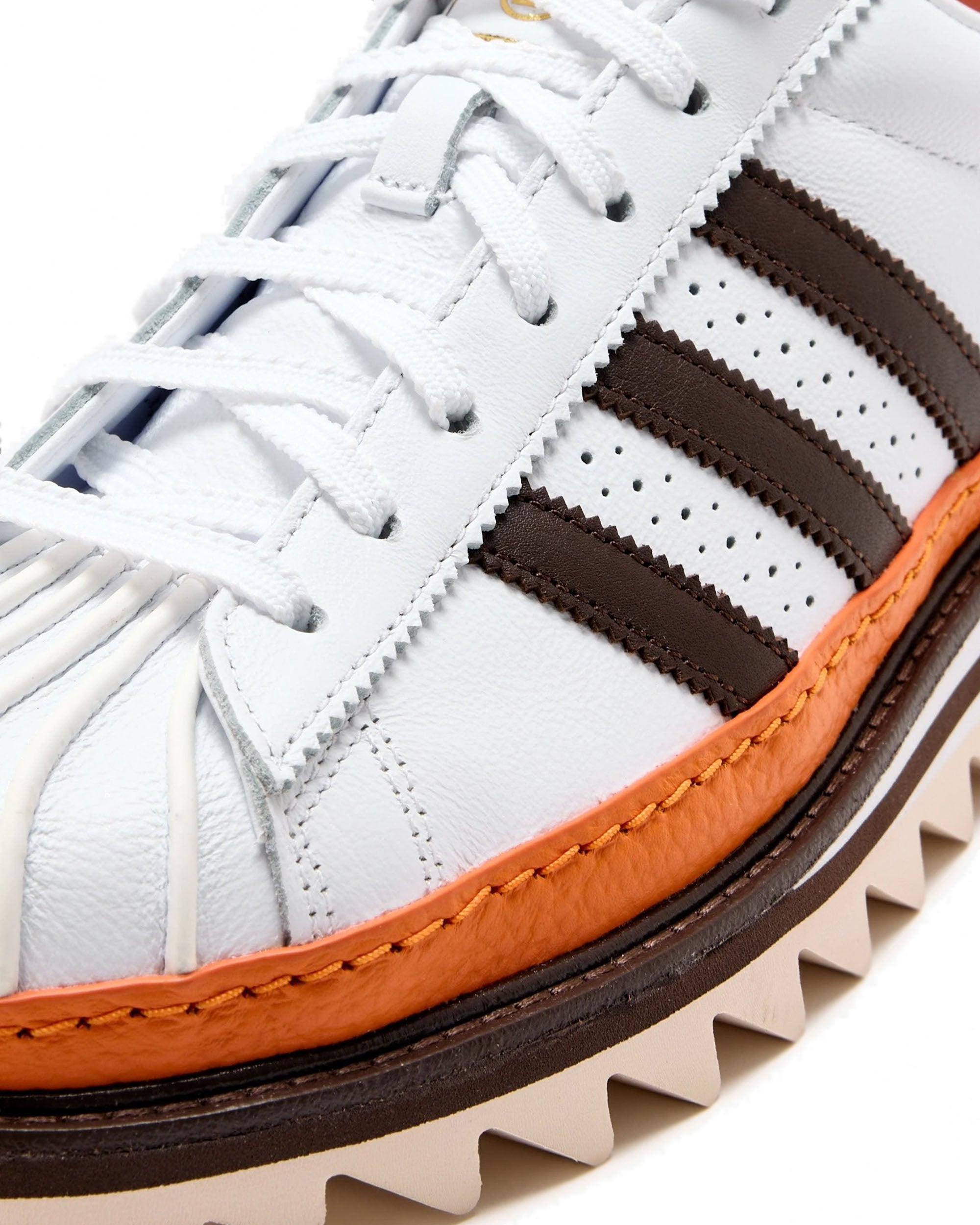 CLOT Superstar - Coffee / Orange