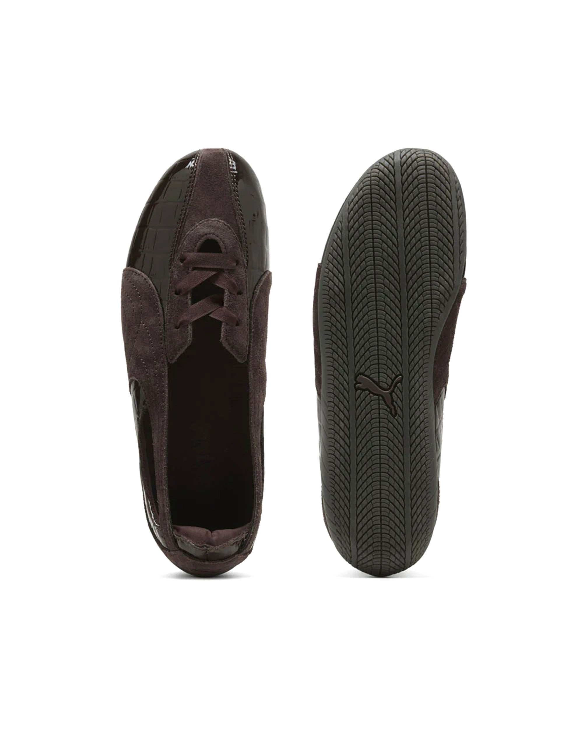 Women's Speedcat Ballet Nova Croc - Chocolate