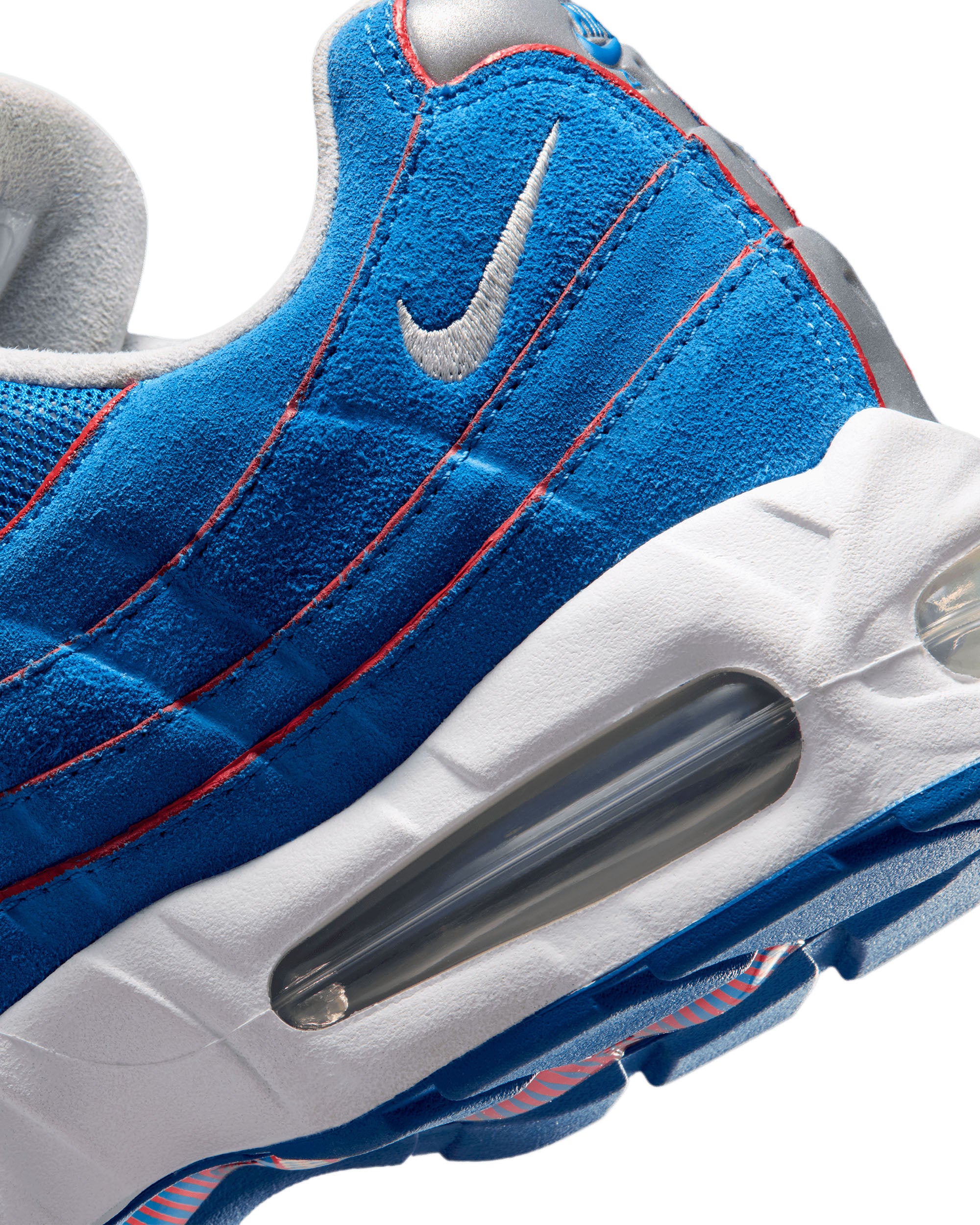 Air Max 95 Big Bubble - Blue Sapphire / Metallic Silver
