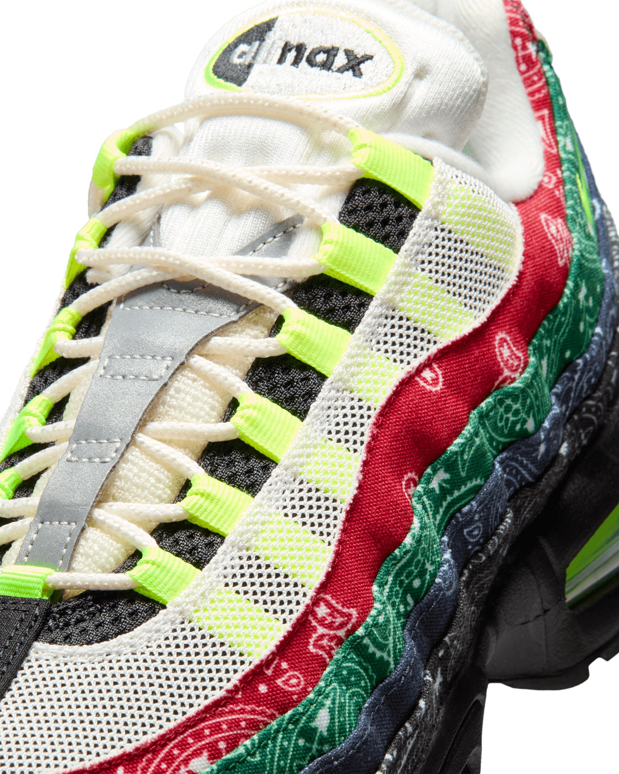 Air Max 95 - Sail / Volt / University Red / Sport Green