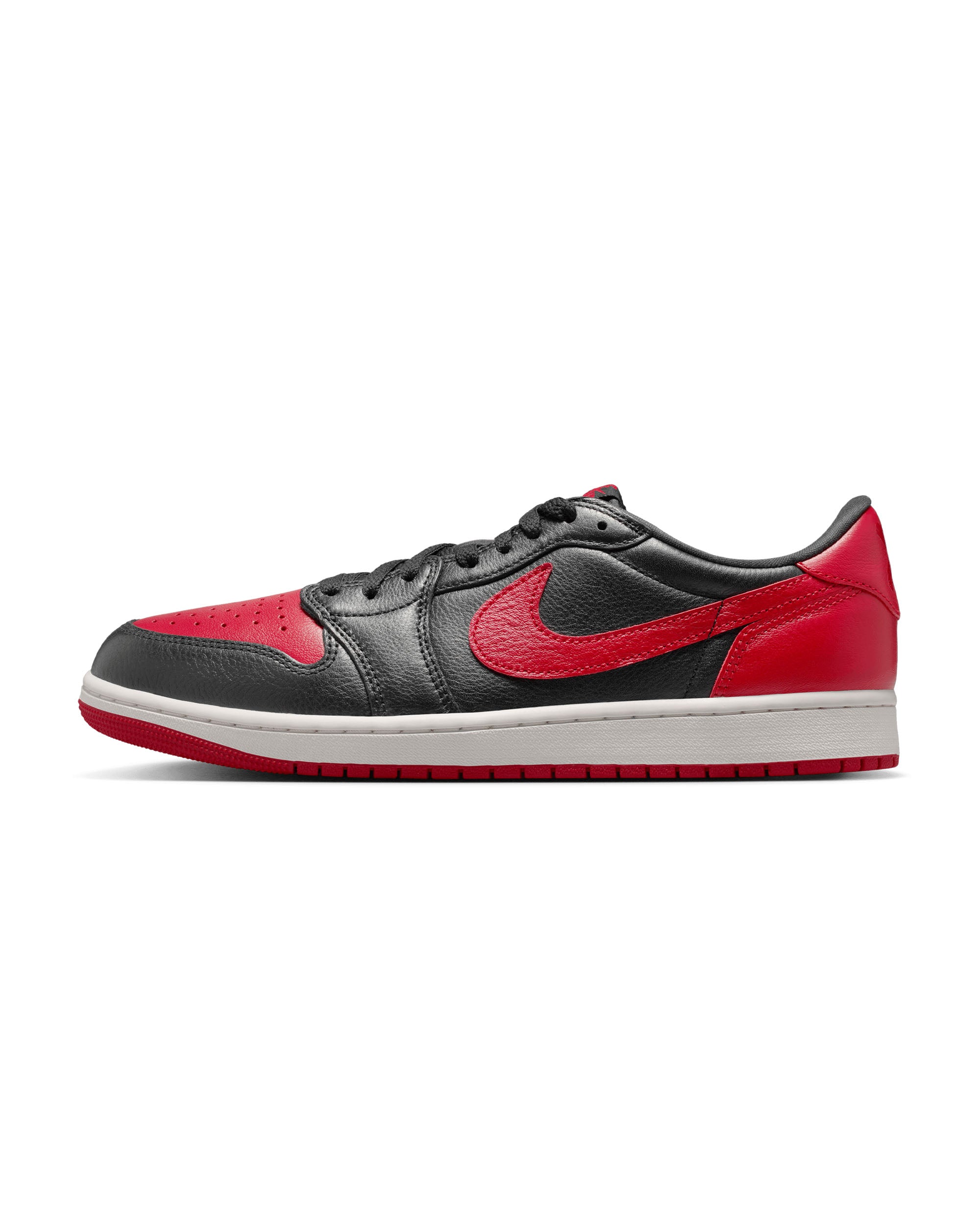 Air Jordan 1 Retro Low OG - Black / Varsity Red / Noir