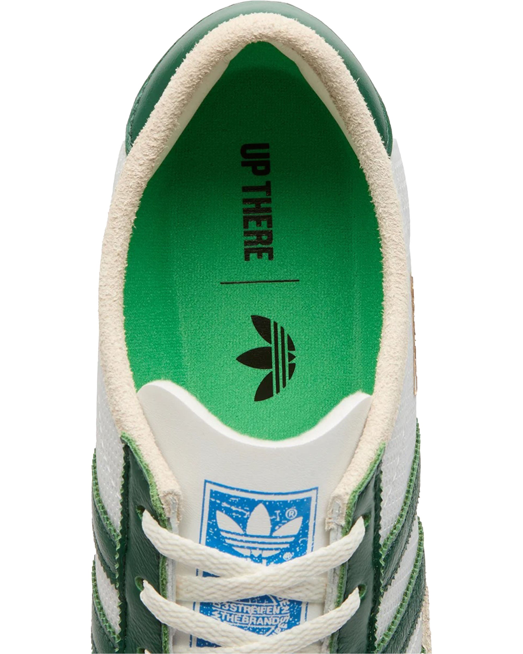 Up There Melbourne - White / Dark Green / Off White