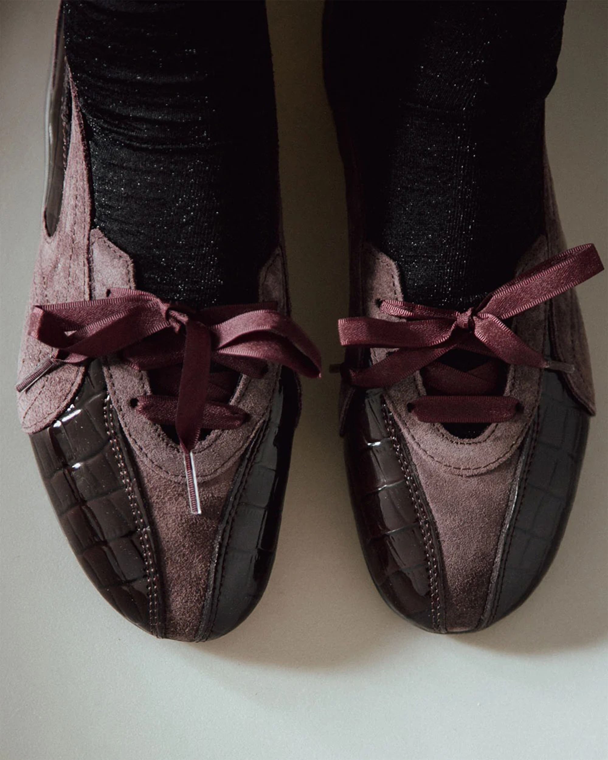 Women's Speedcat Ballet Nova Croc - Chocolate