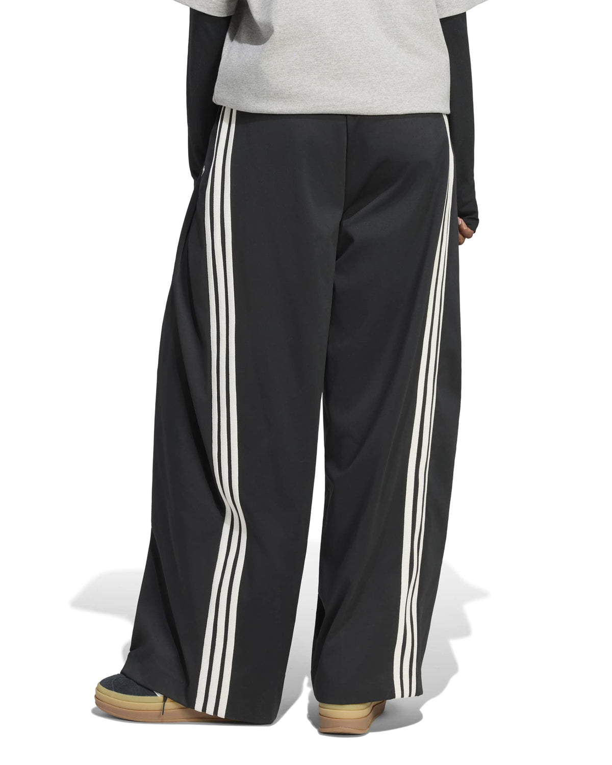 Pleated Pant - Black / White
