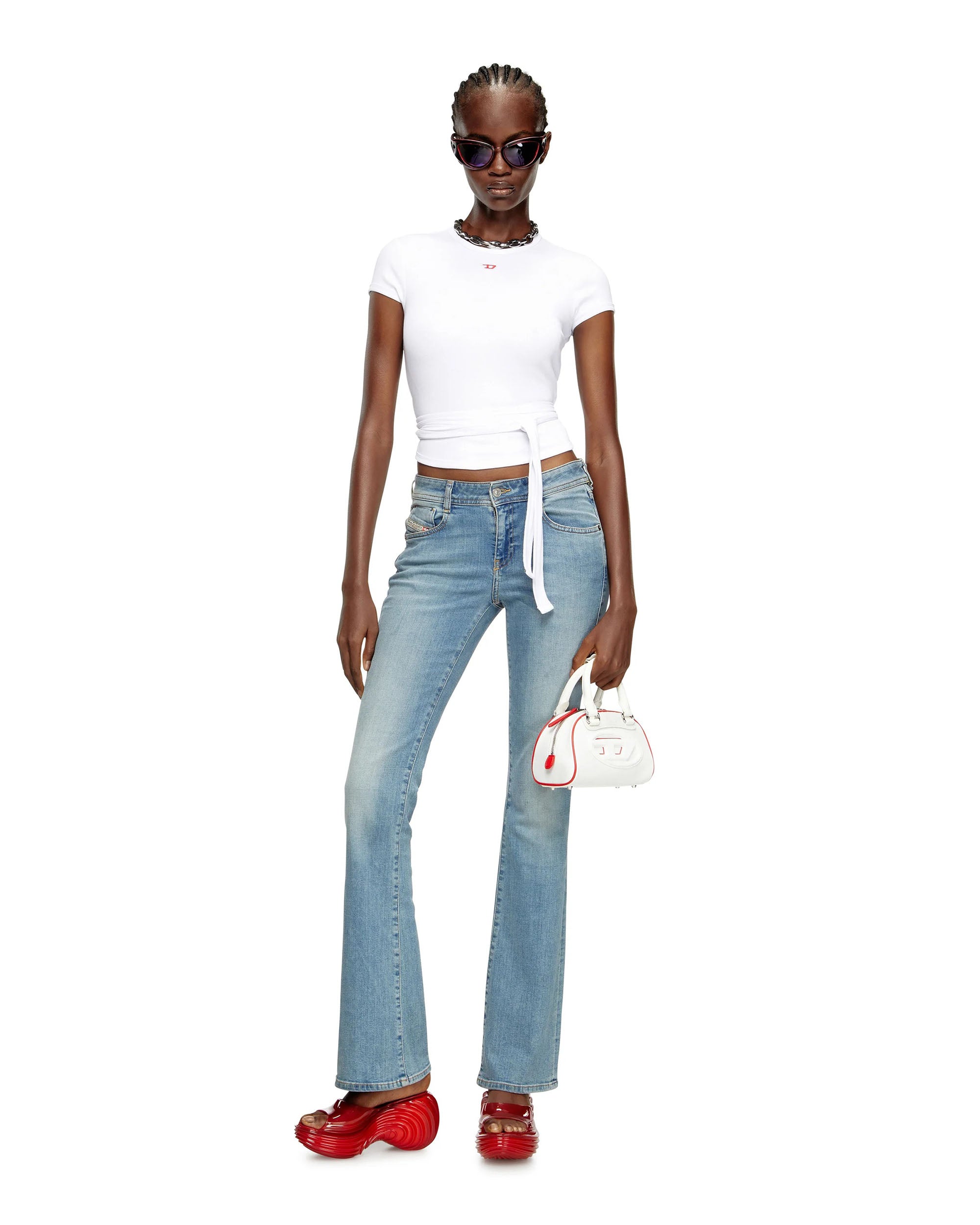 Diesel Platform - Transparent Red