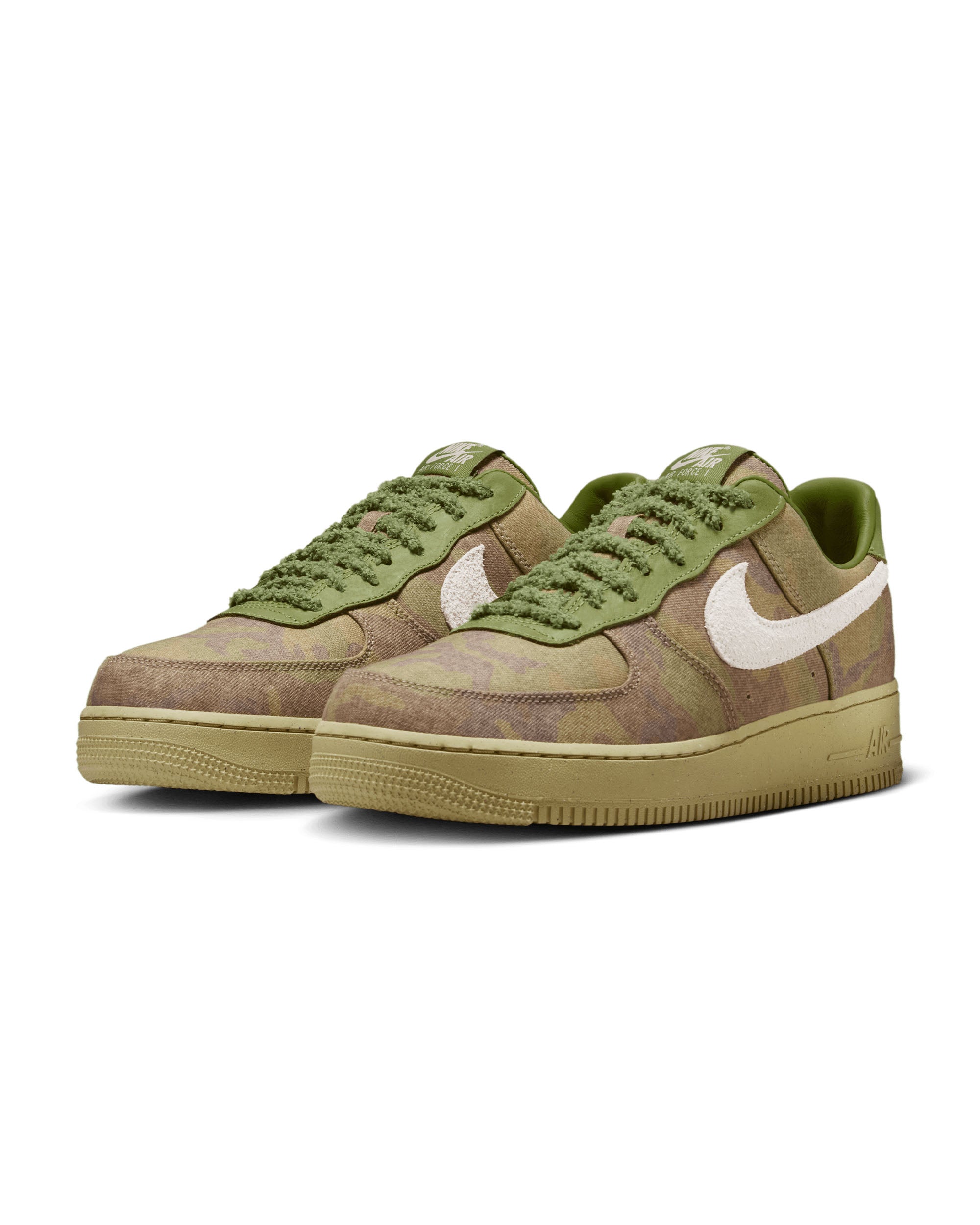 Air Force 1 Low Camo - Asparagus / Wheat Grass / Aluminum Phantom