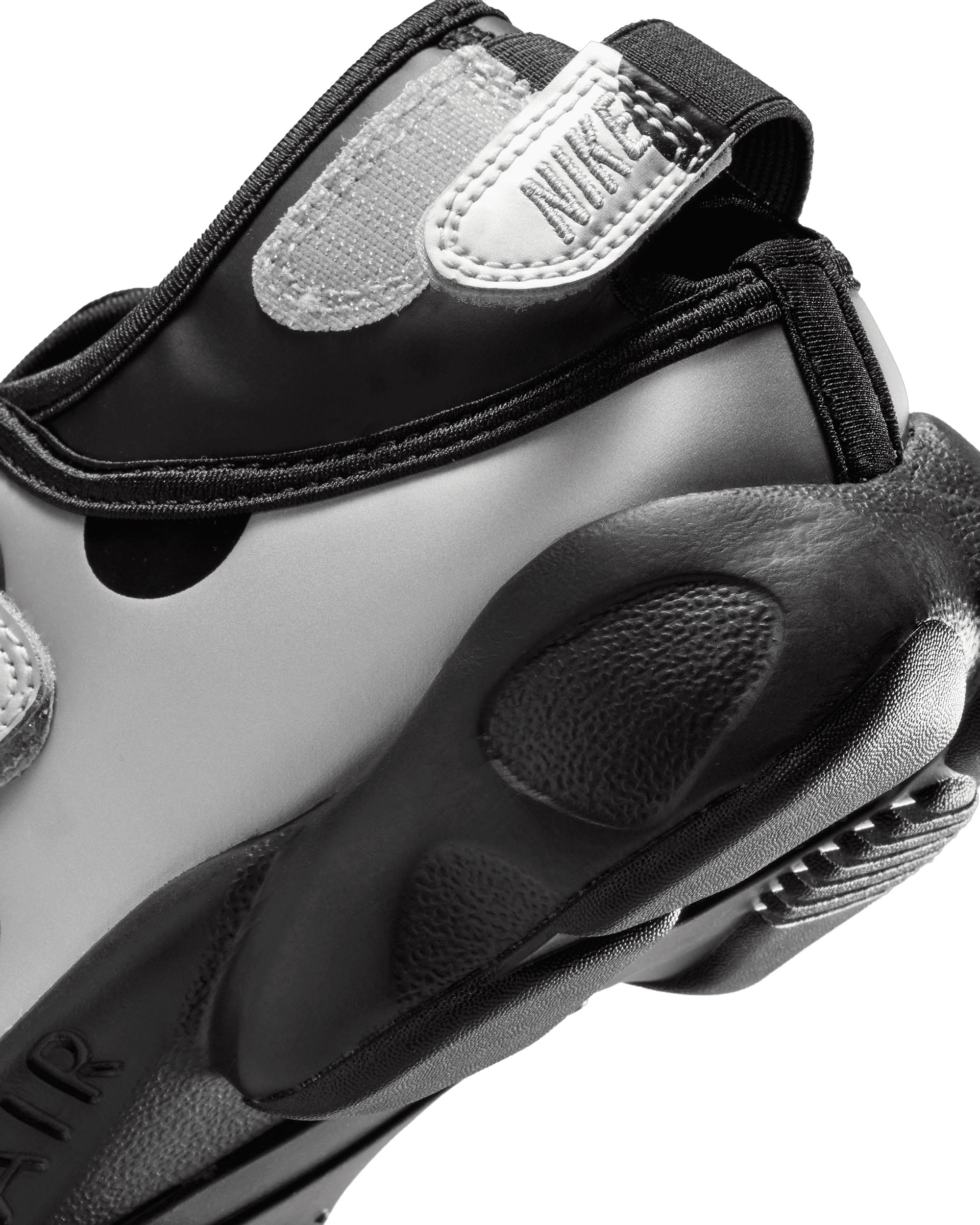 Womens Air Rift Polka Dot - Black / Metallic Silver