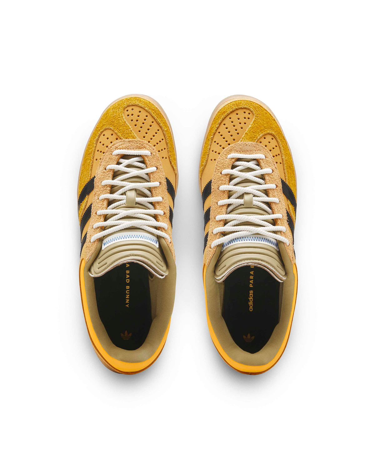 Bad Bunny Gazelle Indoor - Solar Gold / Core Black / Gum