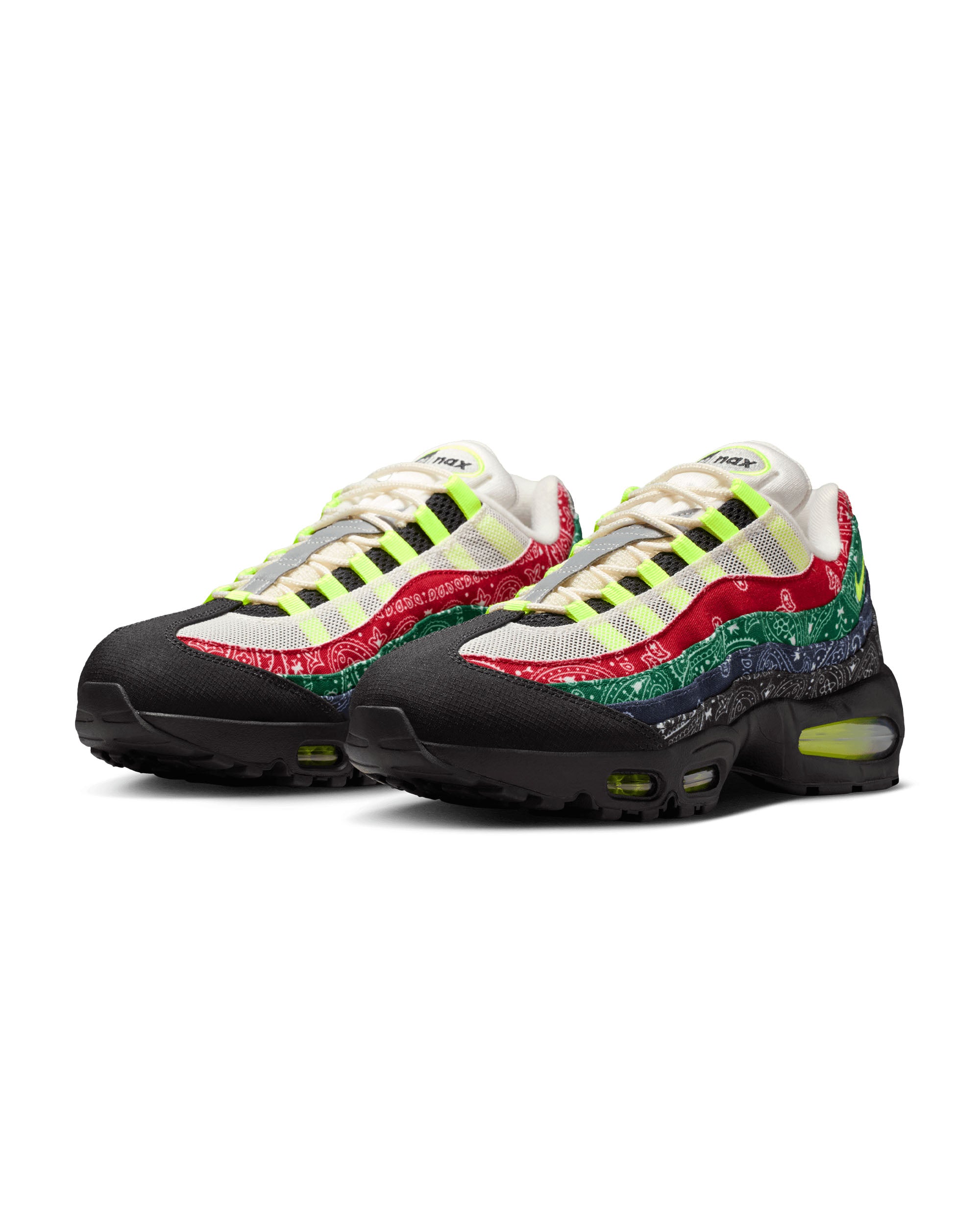 Air Max 95 - Sail / Volt / University Red / Sport Green
