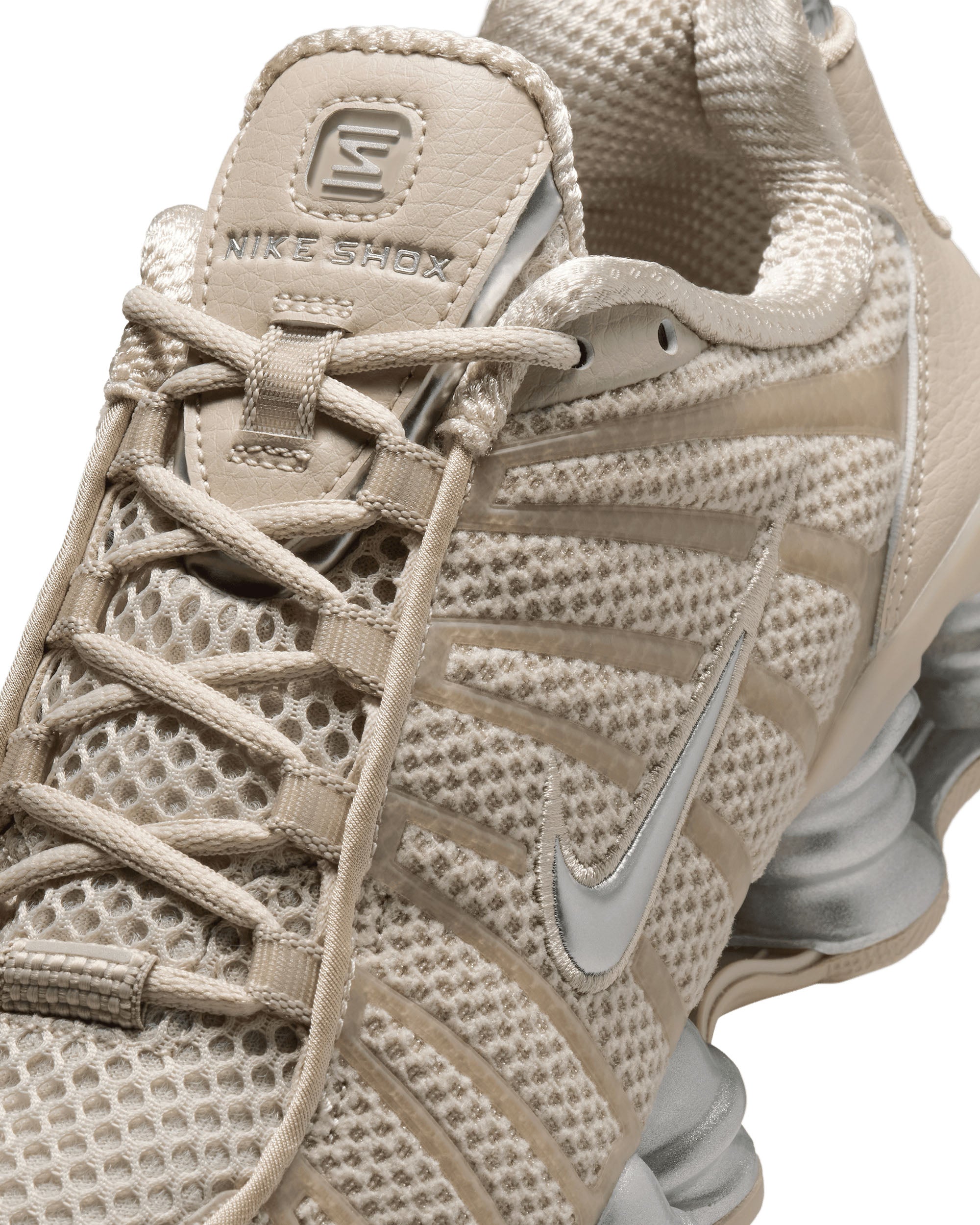 Women's Shox TL - Cream / Black / Metallic Silver