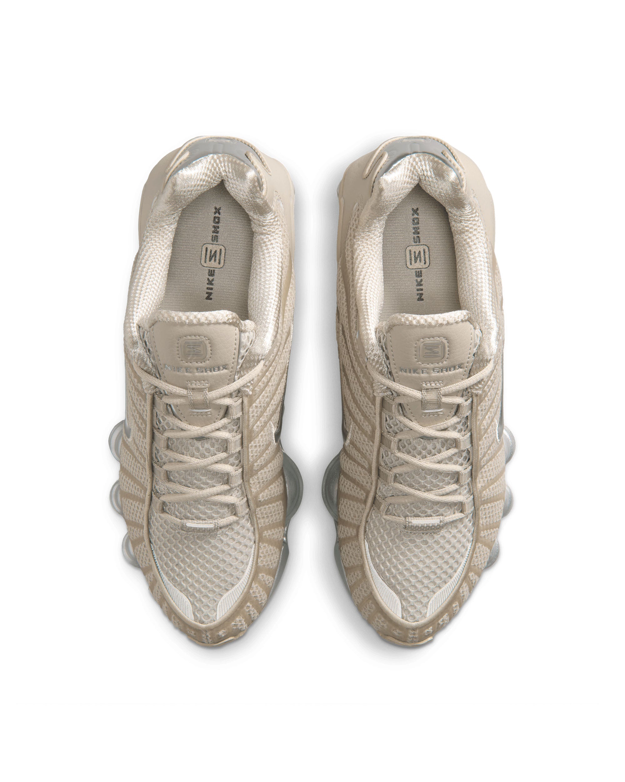 Women's Shox TL - Cream / Black / Metallic Silver