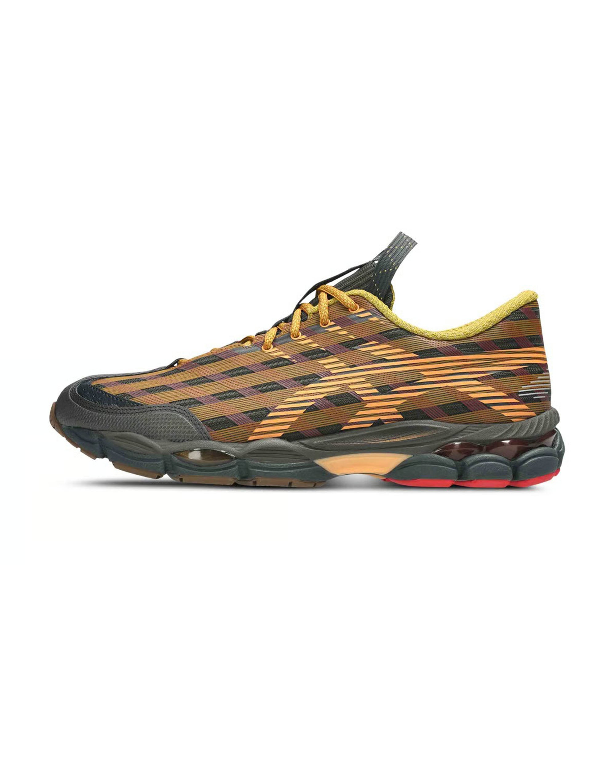 US8-S Gel-SJ33 - Black Coffee / Orange Lily